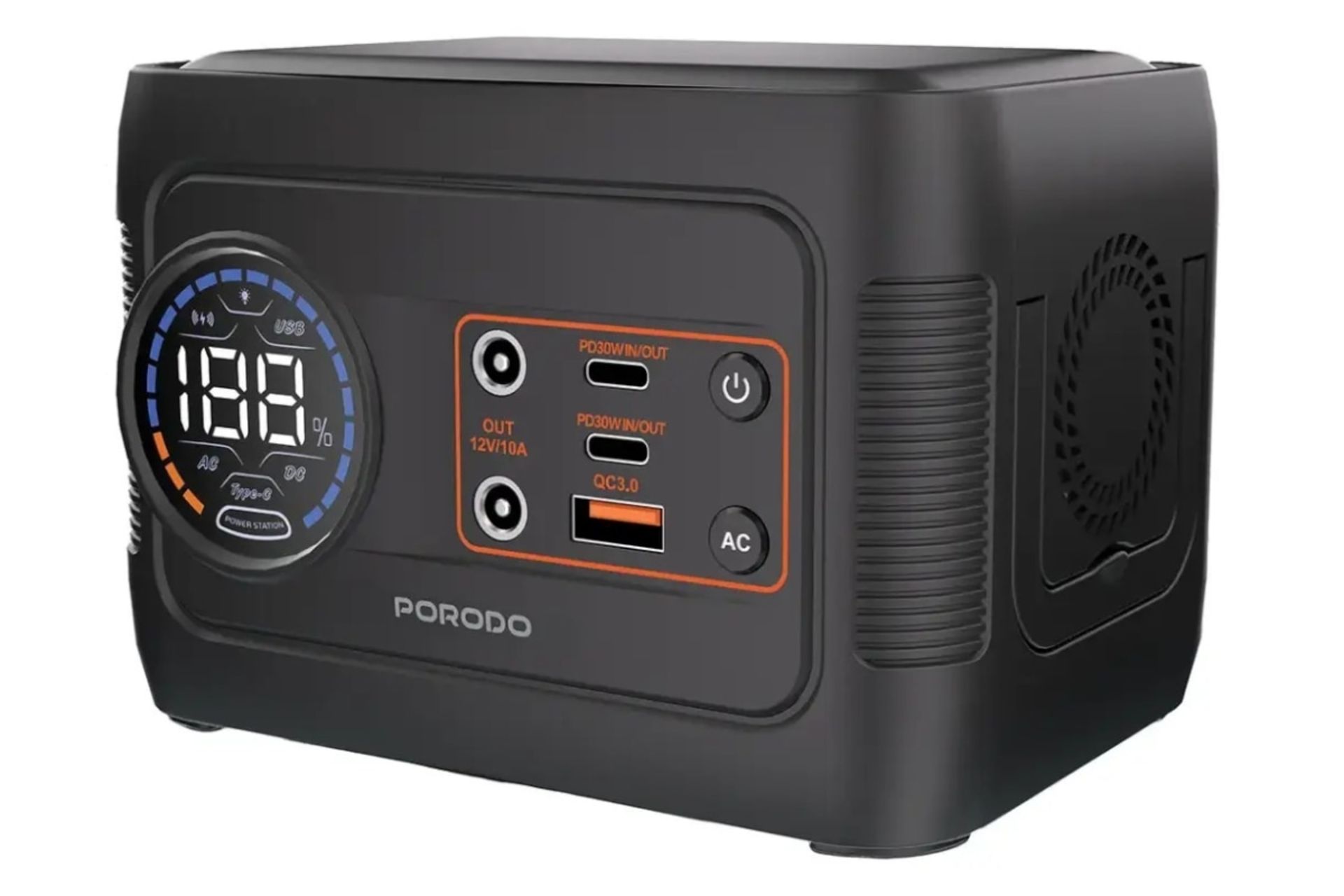 پاور بانک پرودو Porodo 150W Forcebase PDD150GYBK 52000mAh