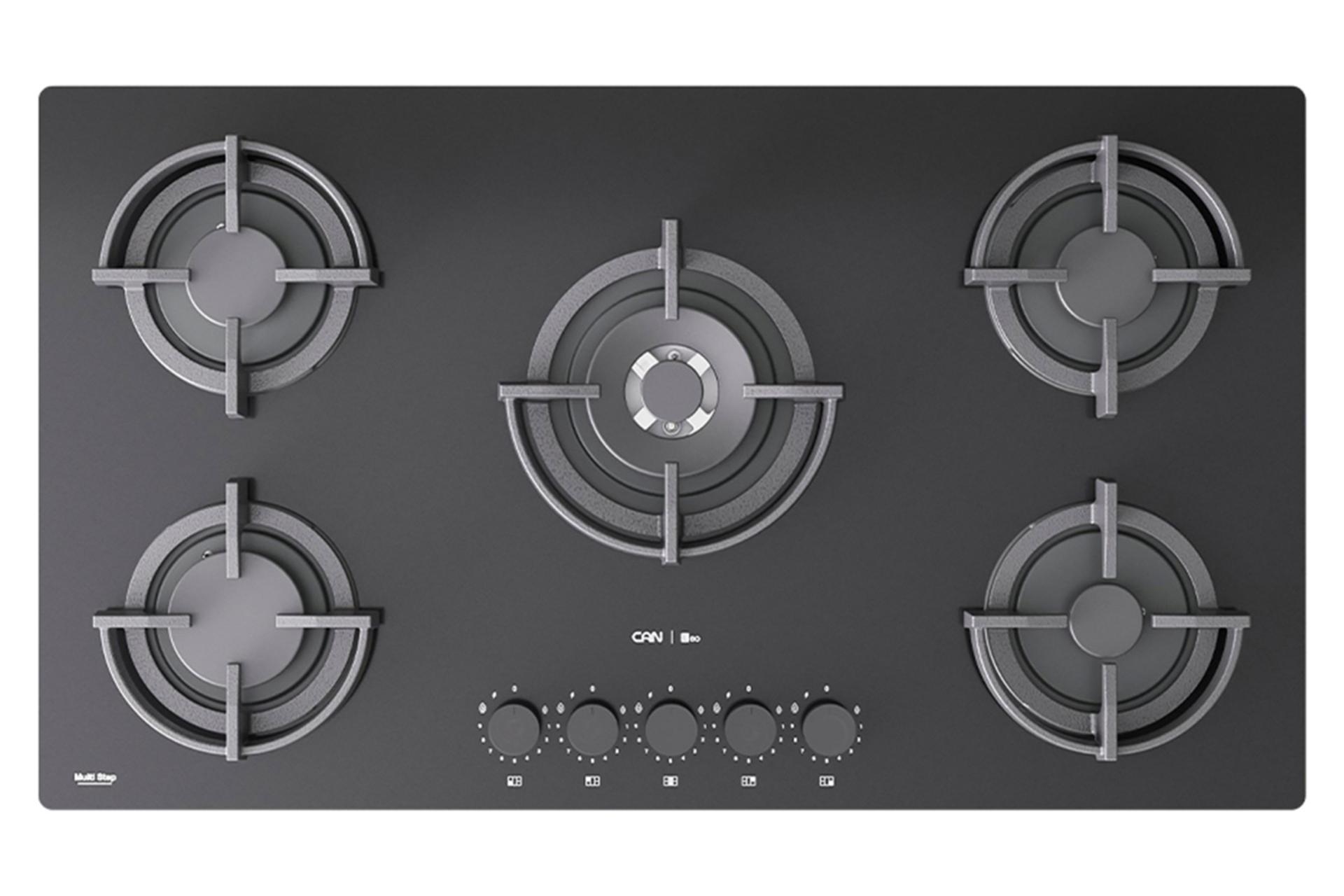 اجاق گاز صفحه ای و رومیزی کن لئو نمای بالا