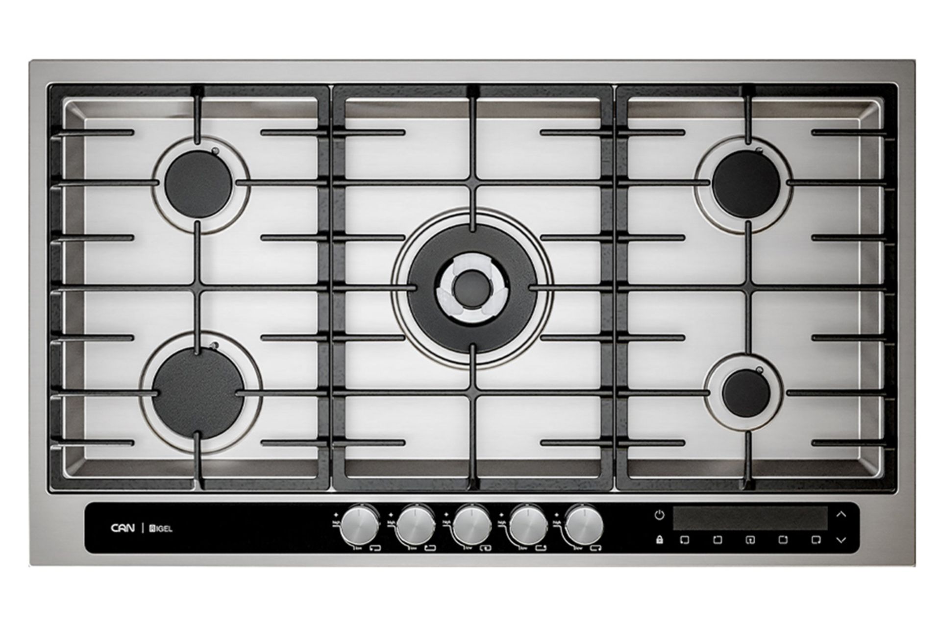 اجاق گاز صفحه ای و رومیزی کن رایجل نمای بالا