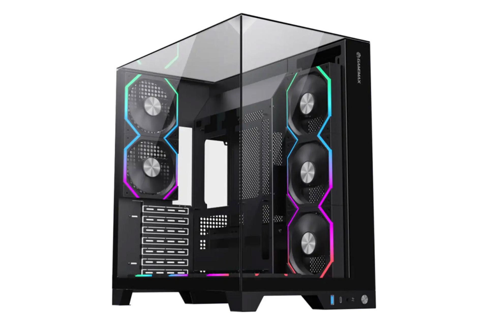 کیس کامپیوتر گیم‌ مکس Infinity Pro رنگ مشکی