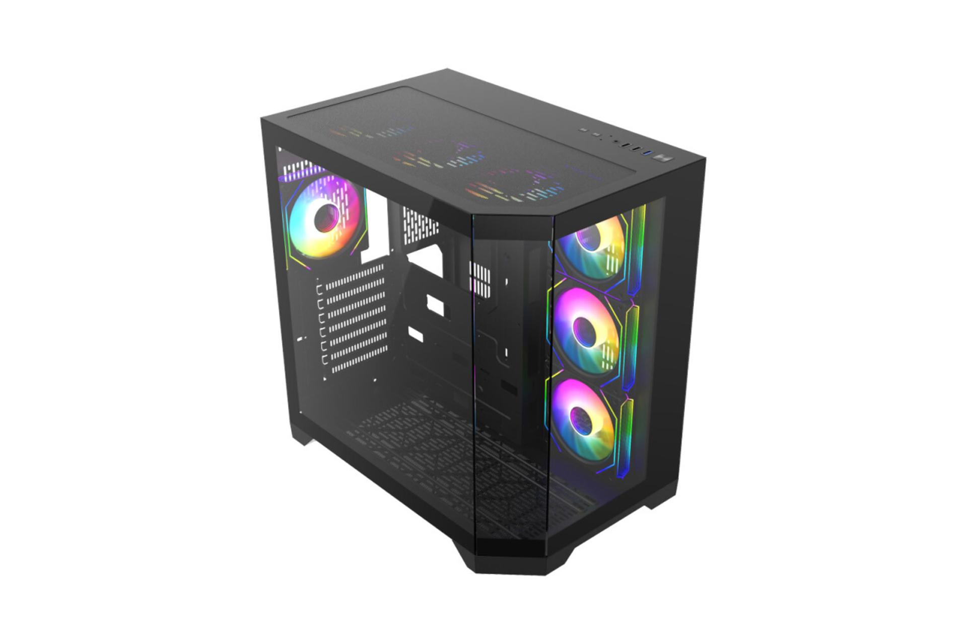 کیس کامپیوتر گیم مکس HYPE-A نمای بالا