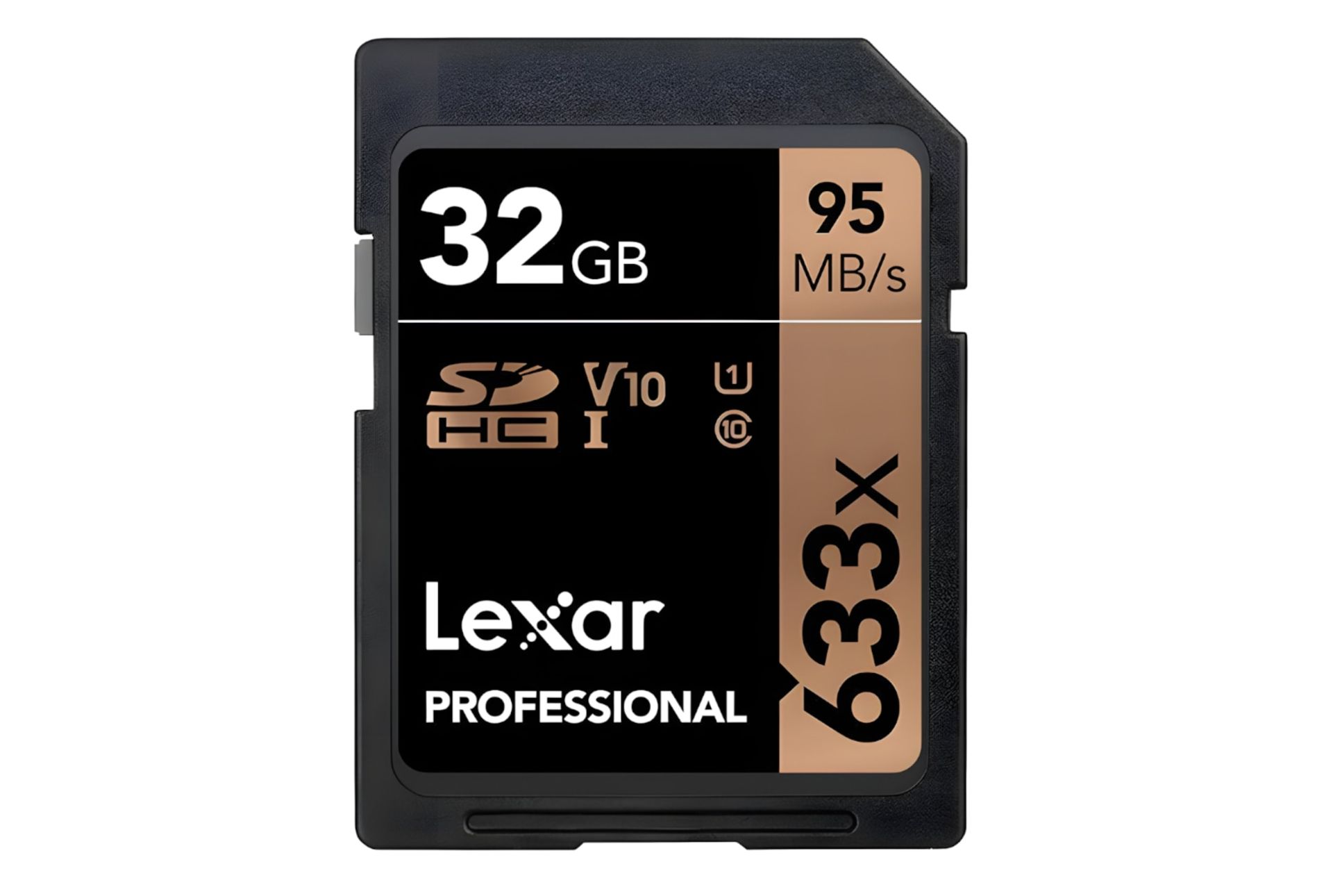 کارت حافظه لکسار Lexar Professional 633x V10 SDHC Class 10 UHS-I U1 32GB