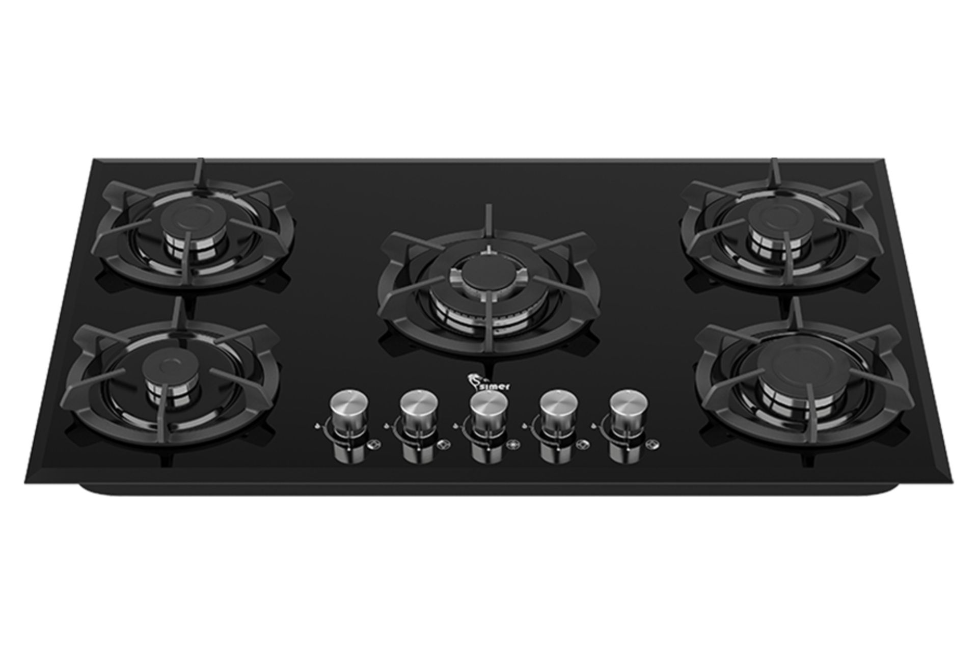 اجاق گاز صفحه ای و رومیزی سیمر G 597 نمای جلو