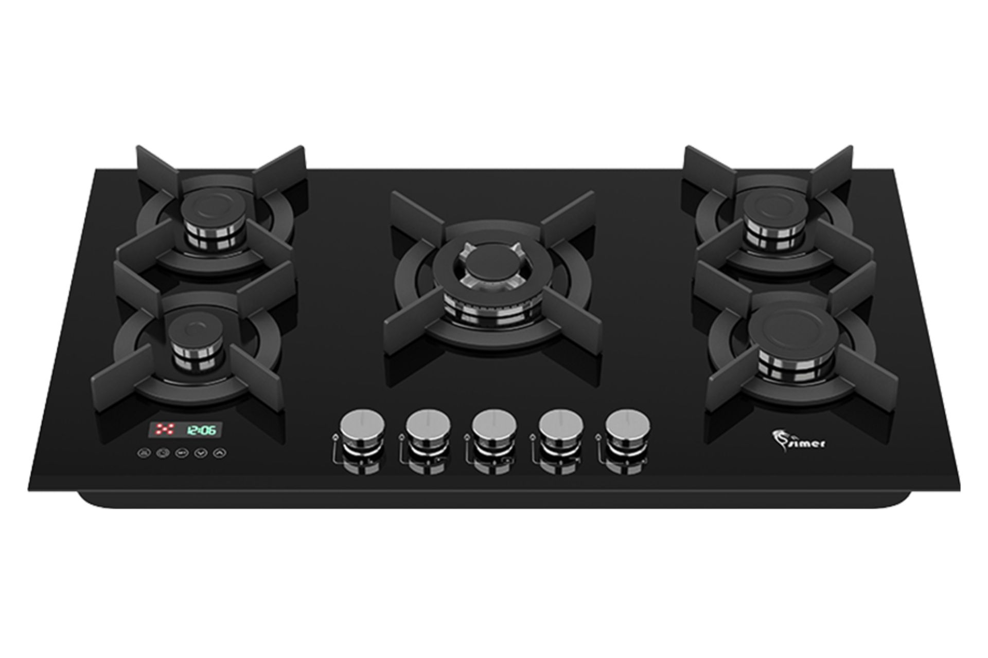 اجاق گاز صفحه ای و رومیزی سیمر G 582 نمای جلو