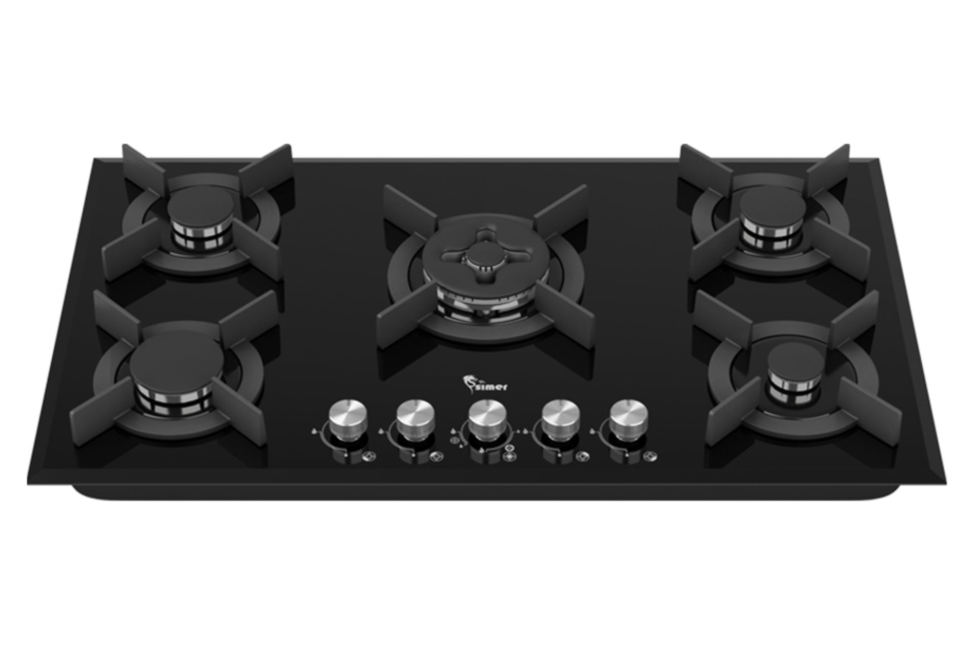 اجاق گاز صفحه ای و رومیزی سیمر G 576 نمای جلو