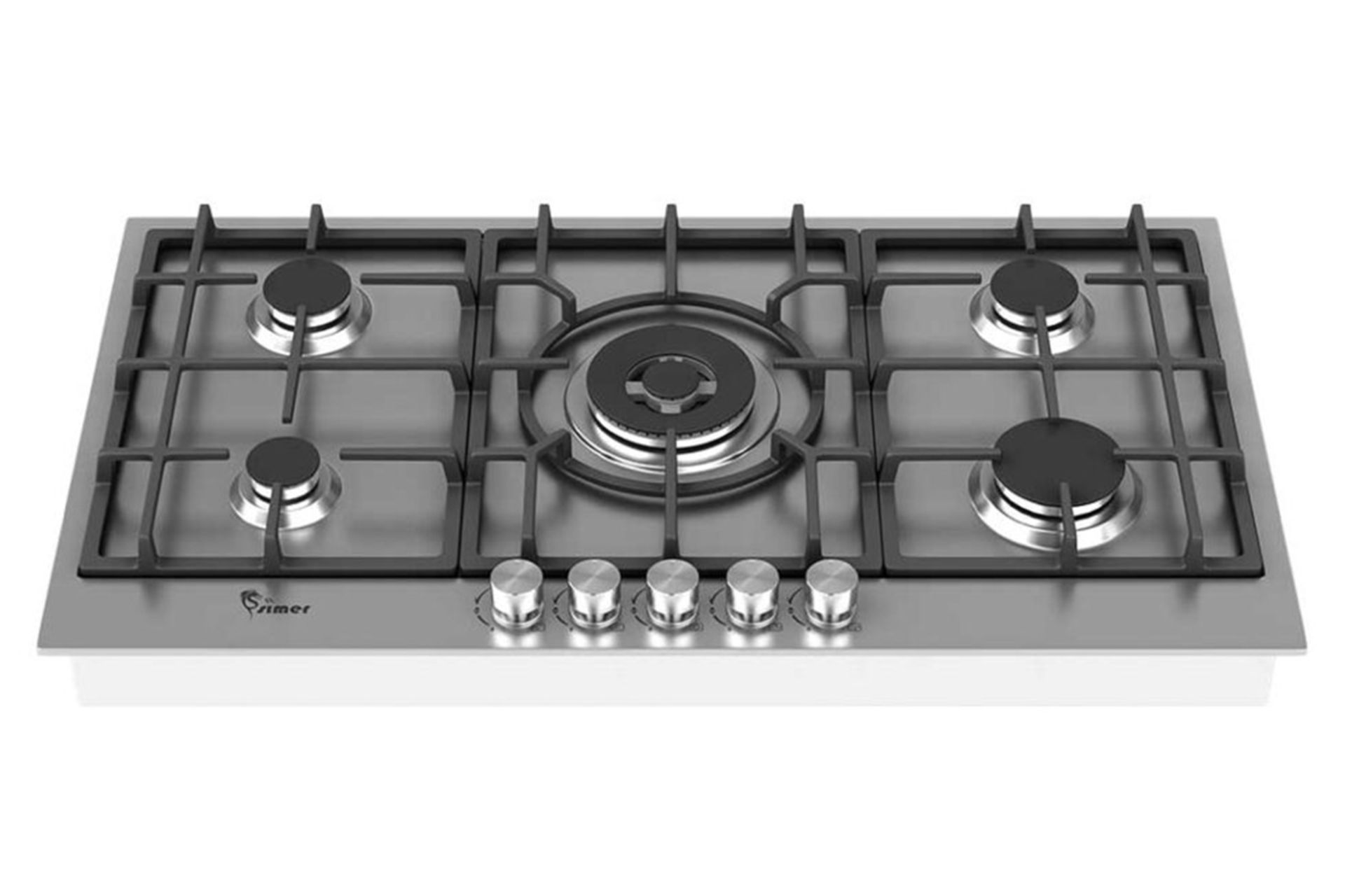 اجاق گاز صفحه ای و رومیزی سیمر S 552 نمای جلو