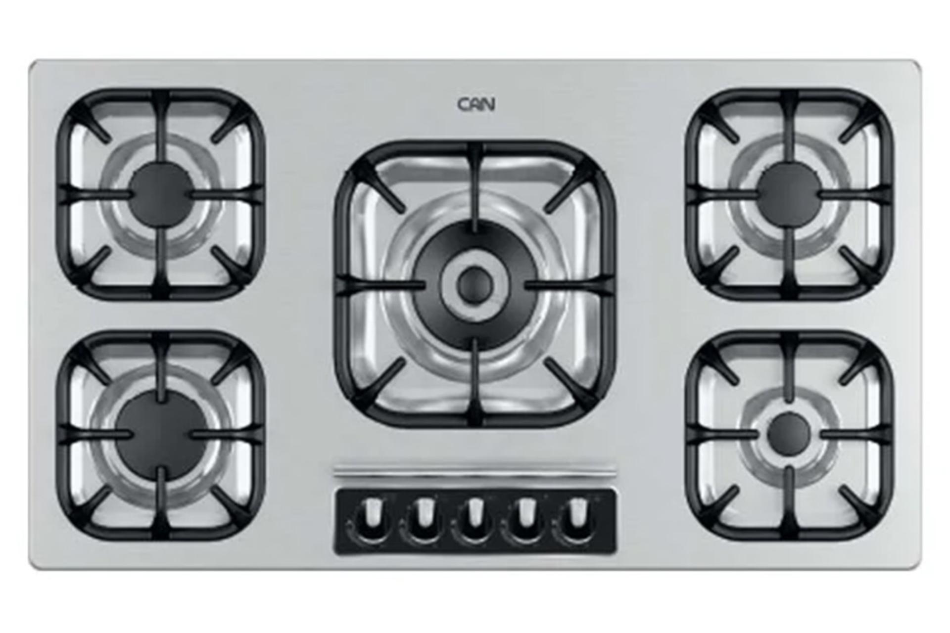 اجاق گاز صفحه ای و رومیزی کن 523M  نمای بالا