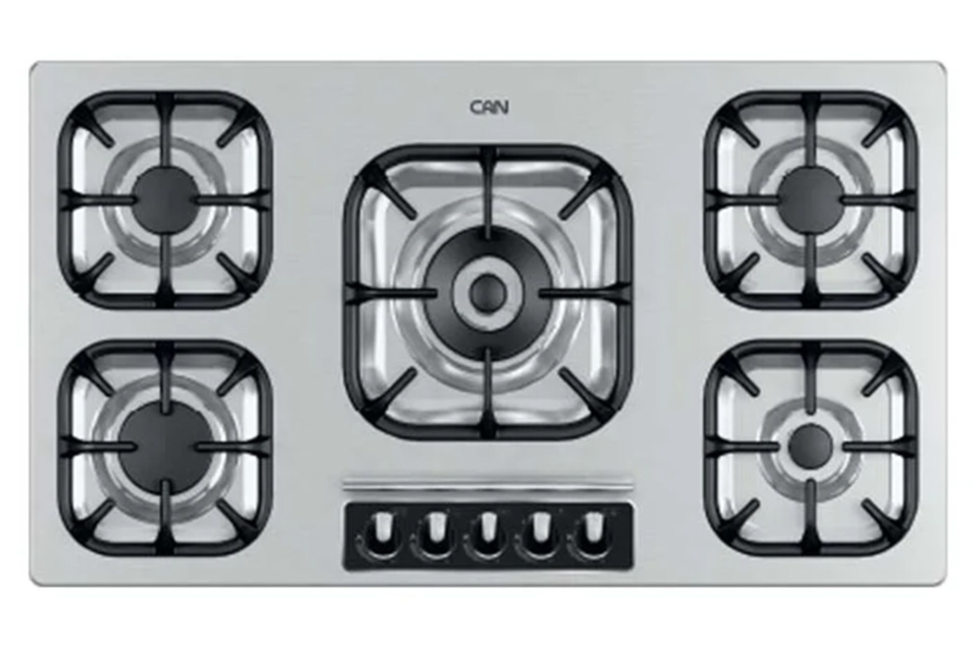 اجاق گاز صفحه ای و رومیزی کن 523M  نمای بالا