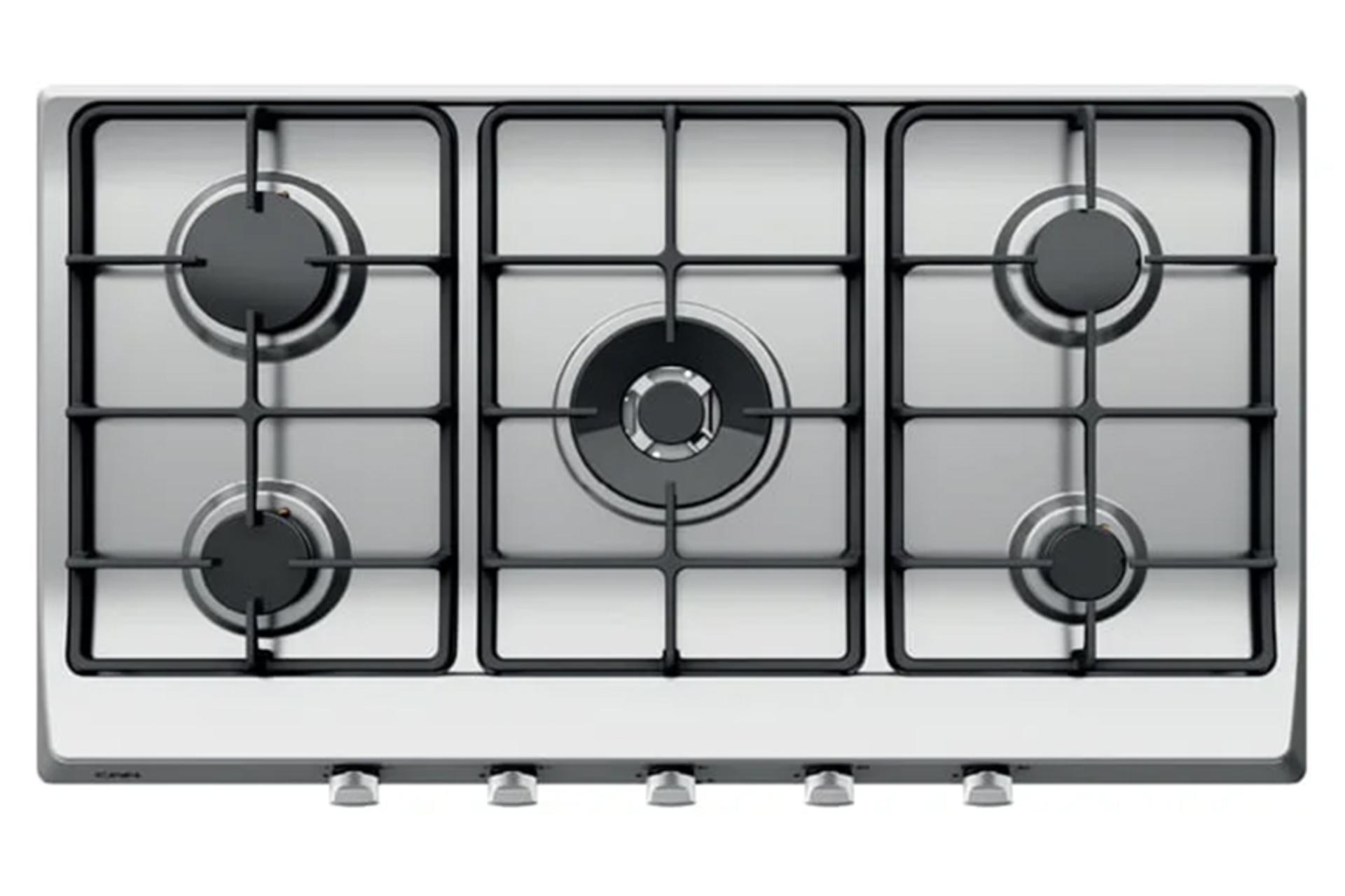 اجاق گاز صفحه ای و رومیزی کن SD505 نمای بالا