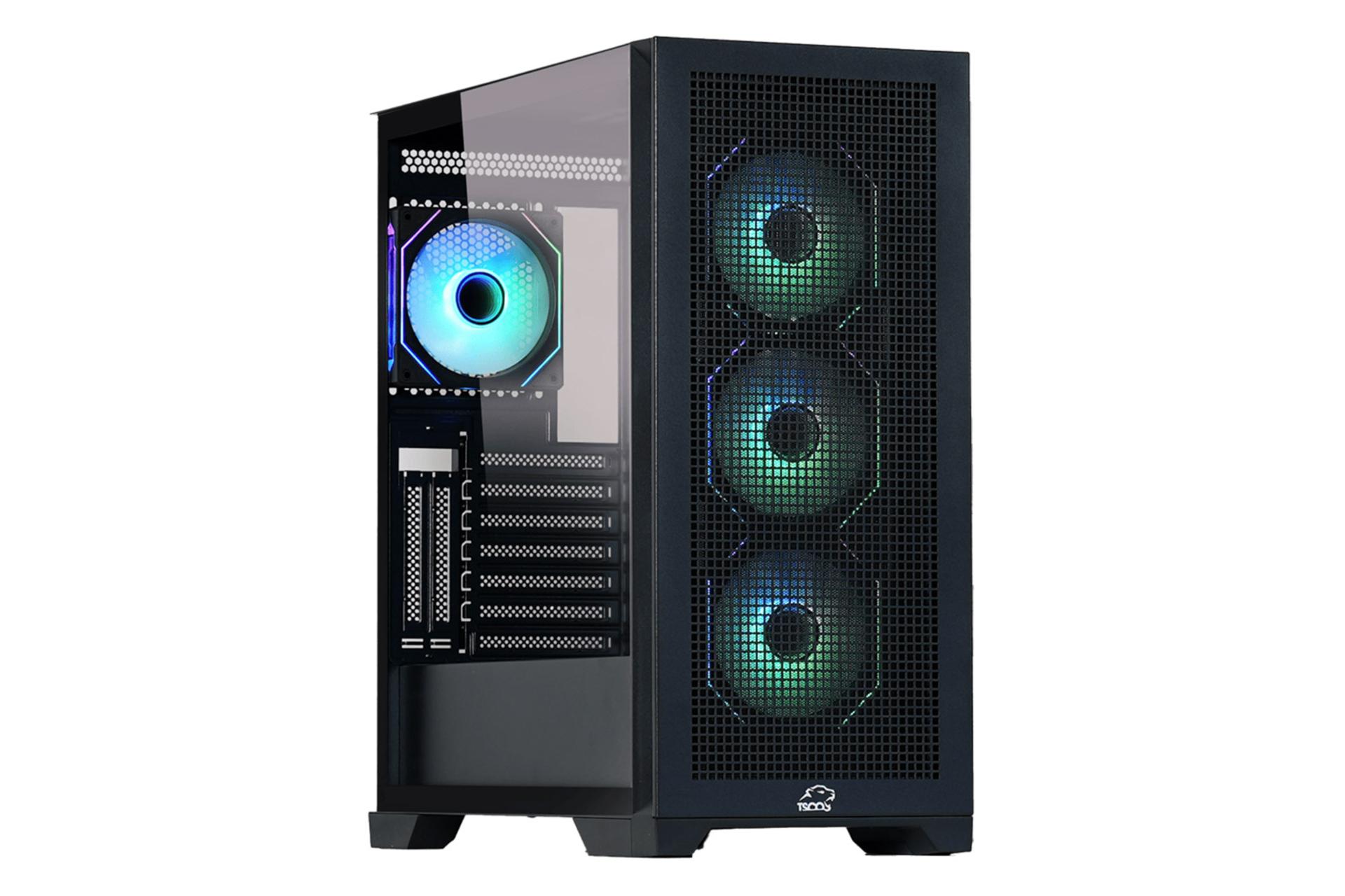 کیس کامپیوتر تسکو GC4510 Dragon’s Breath رنگ مشکی