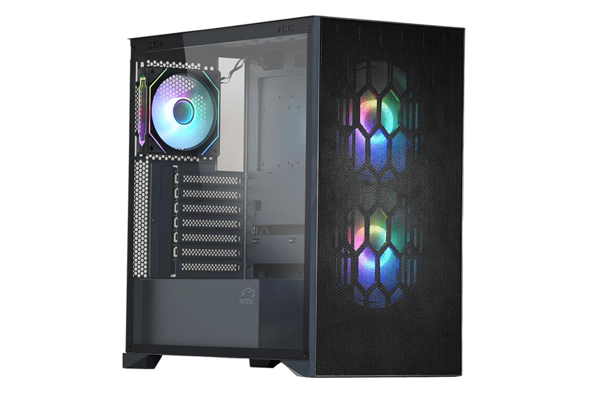 کیس کامپیوتر تسکو GC4508 THUNDERWAVE رنگ مشکی