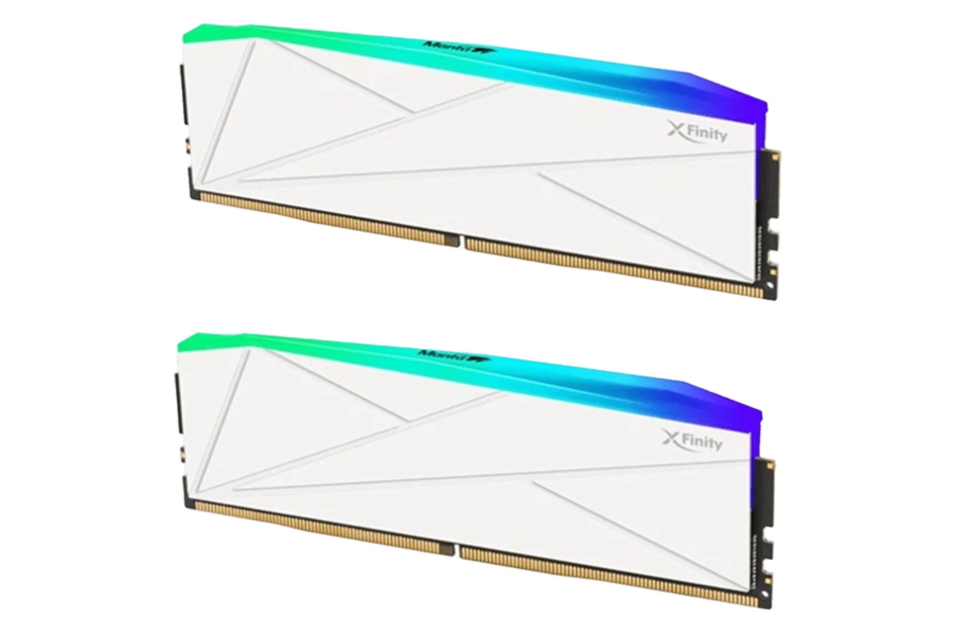 رم وی کالر Manta XFinity RGB ظرفیت 32 گیگابایت (2x16) از نوع DDR5-6000 CL30