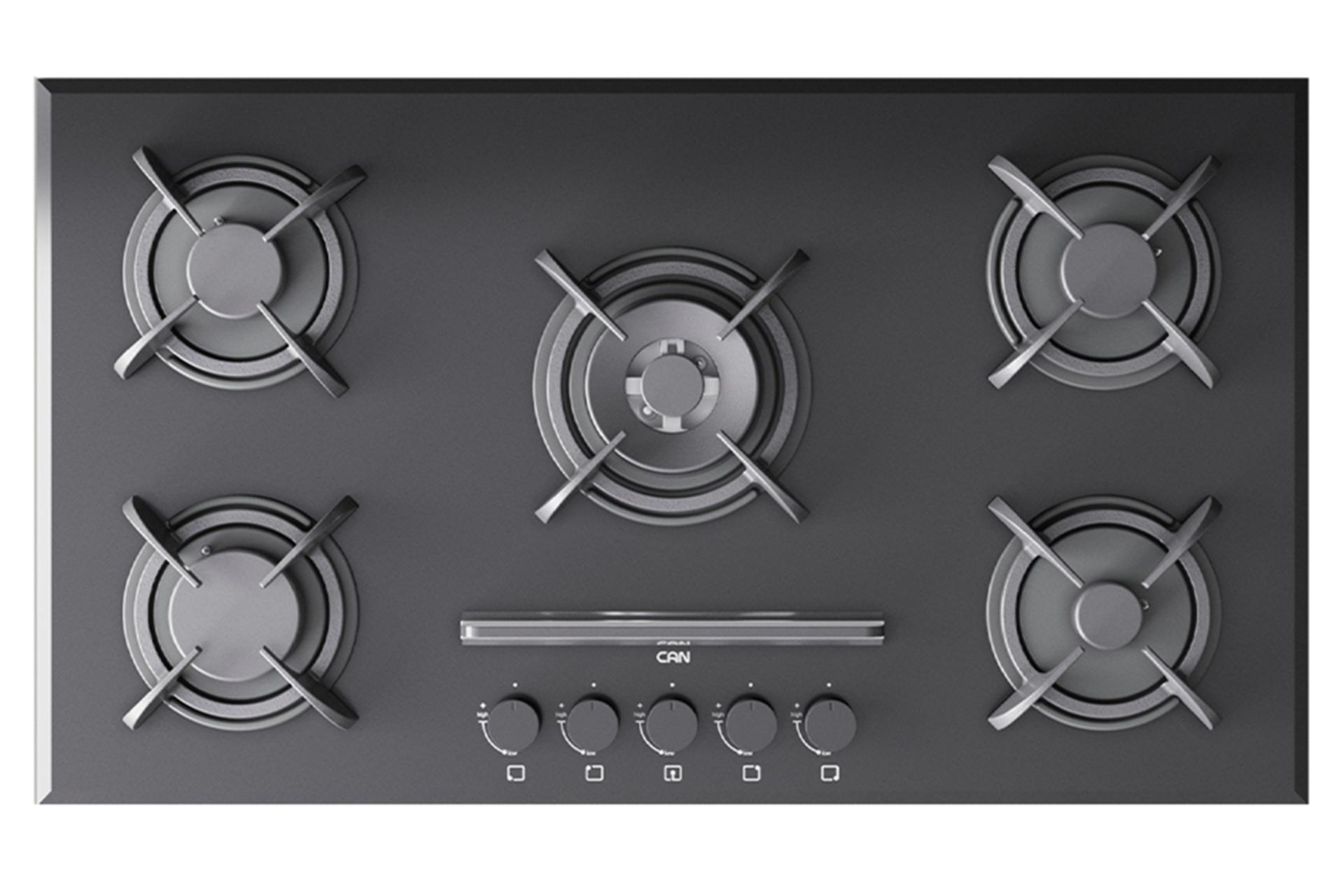 اجاق گاز صفحه ای و رومیزی کن CG8505 نمای بالا