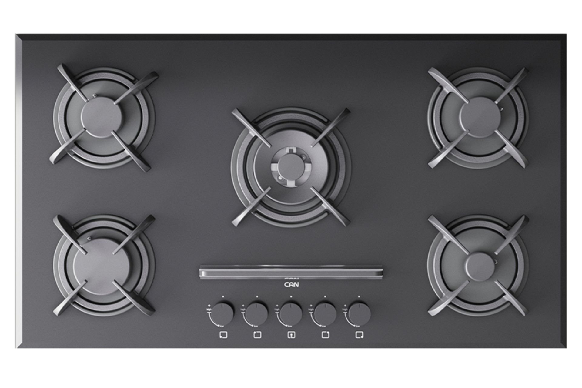 اجاق گاز صفحه ای و رومیزی کن CG8505 نمای بالا