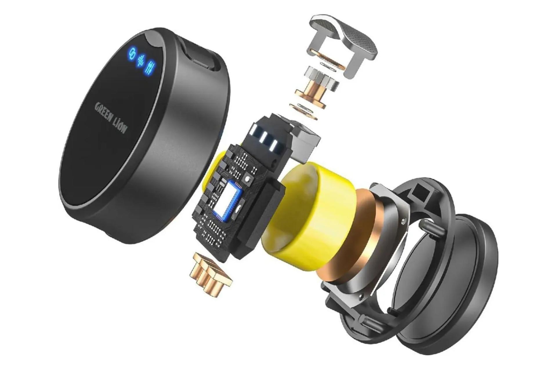 نمای داخلی میکروفون گرین لاین Green Lion GM-85X