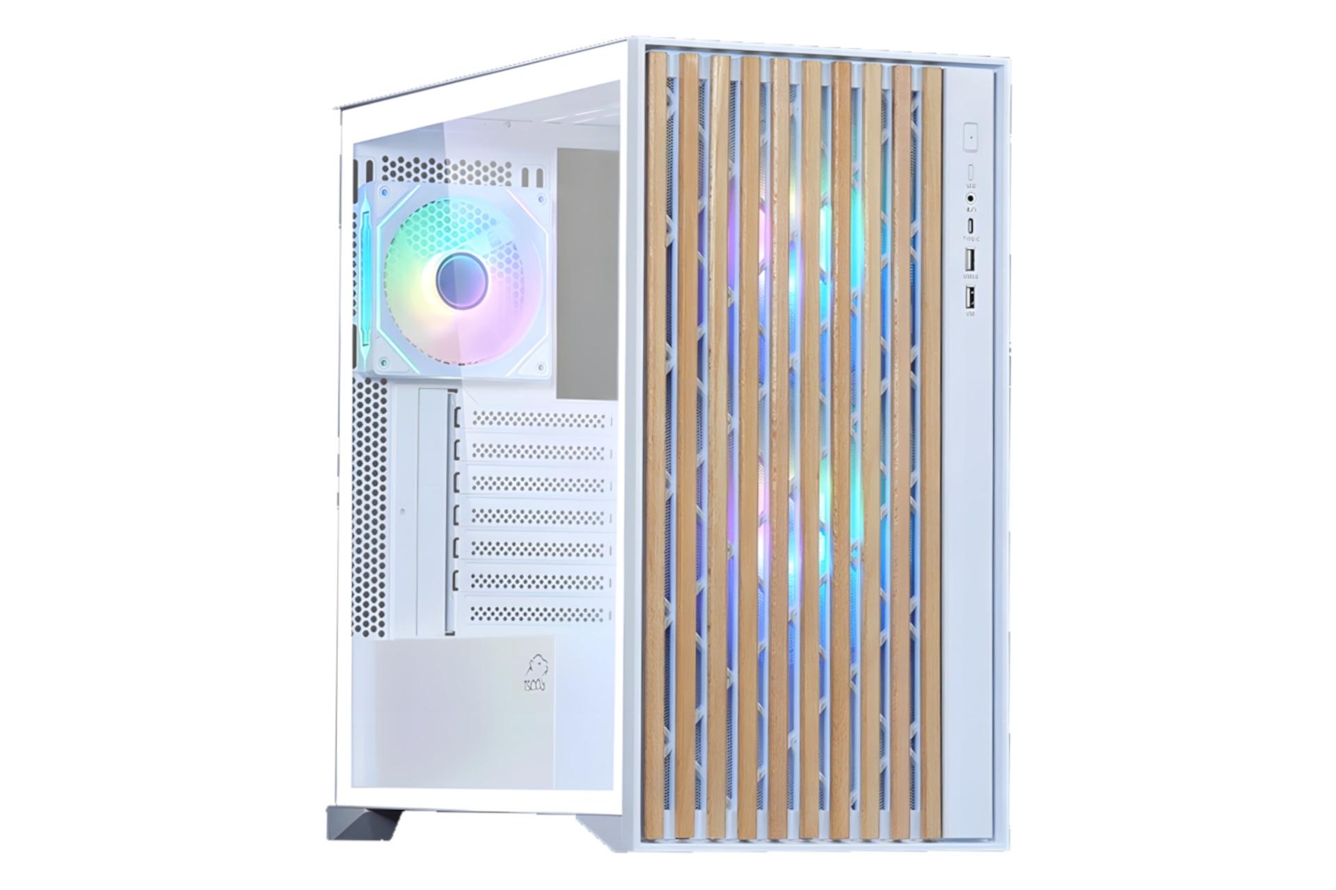 کیس کامپیوتر تسکو TSCO GC4512 VANIR نمای درب