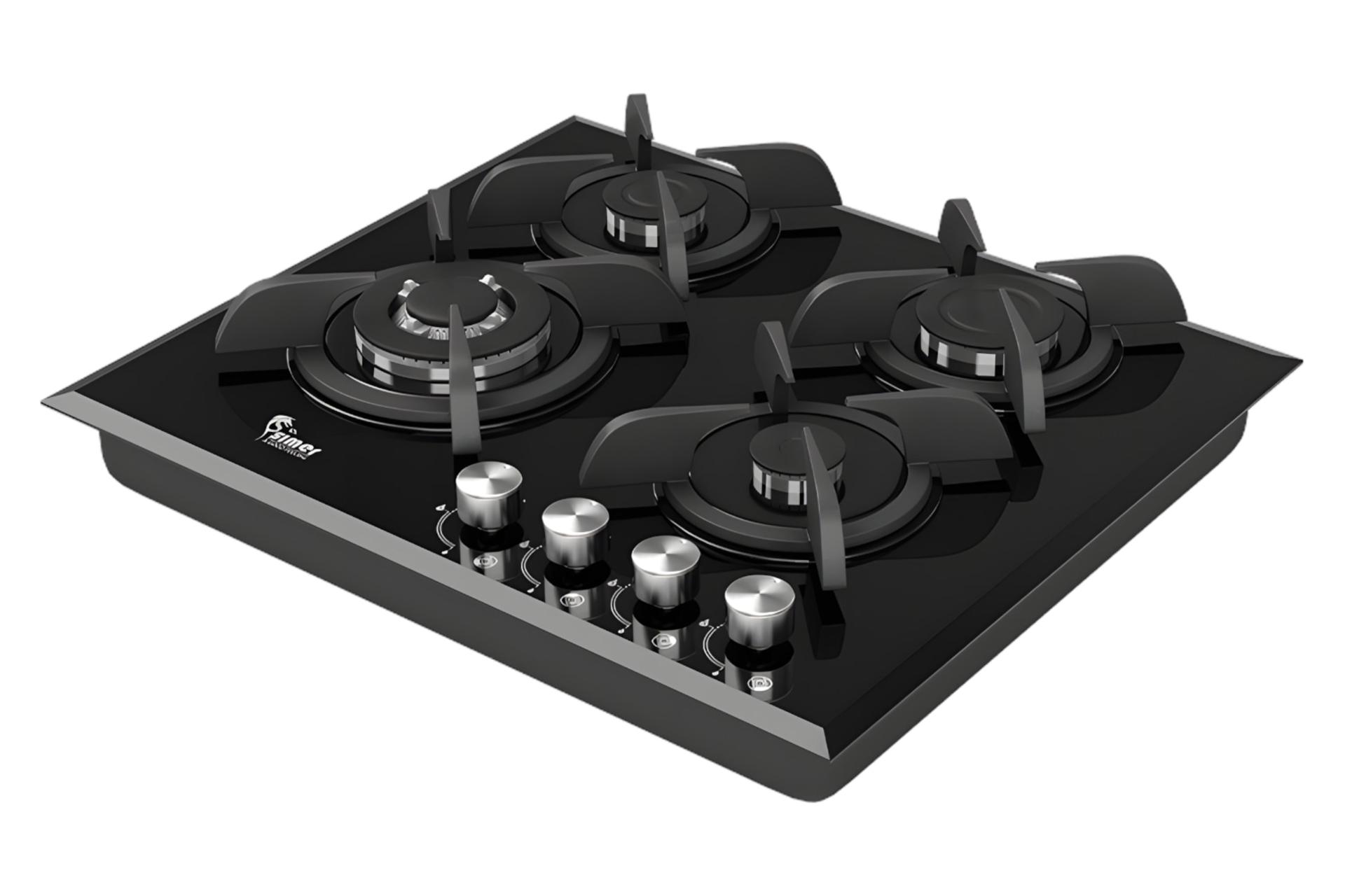 اجاق گاز صفحه ای و رومیزی سیمر Simer G 410 نمای راست