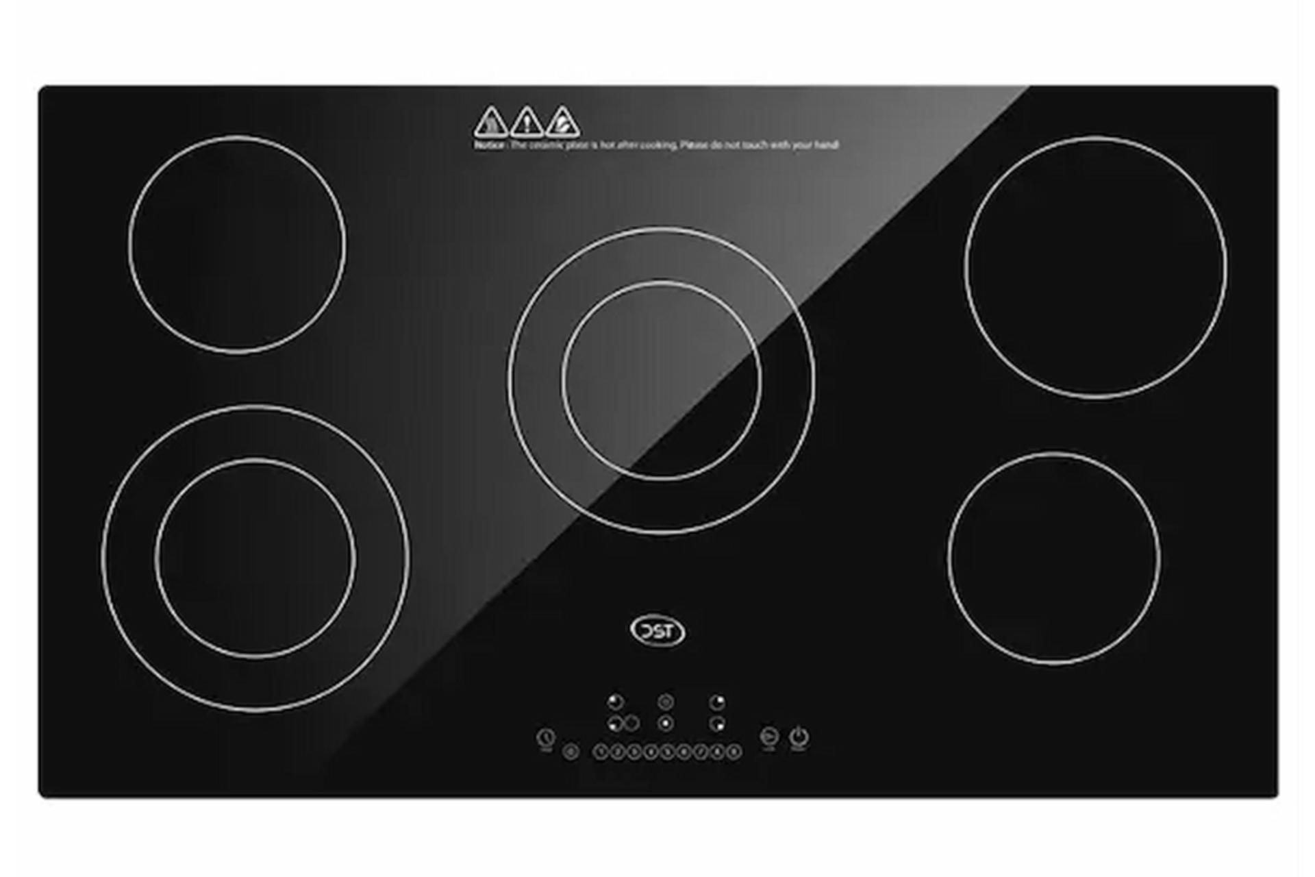 اجاق گاز صفحه ای و رومیزی دی اس تی T5-01 نمای بالا