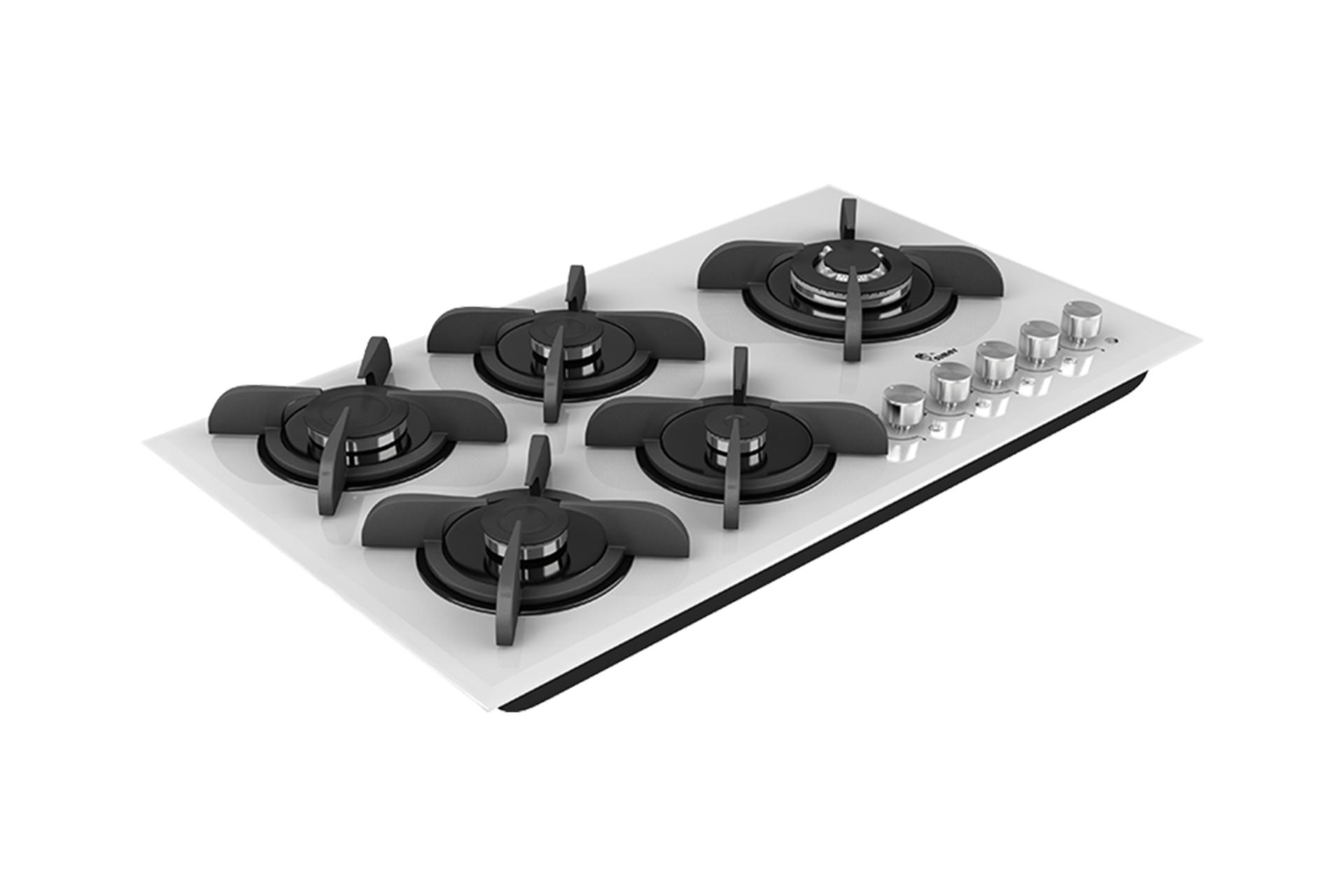 نمای سمت چپ اجاق گاز صفحه ای و رومیزی سیمر G 571