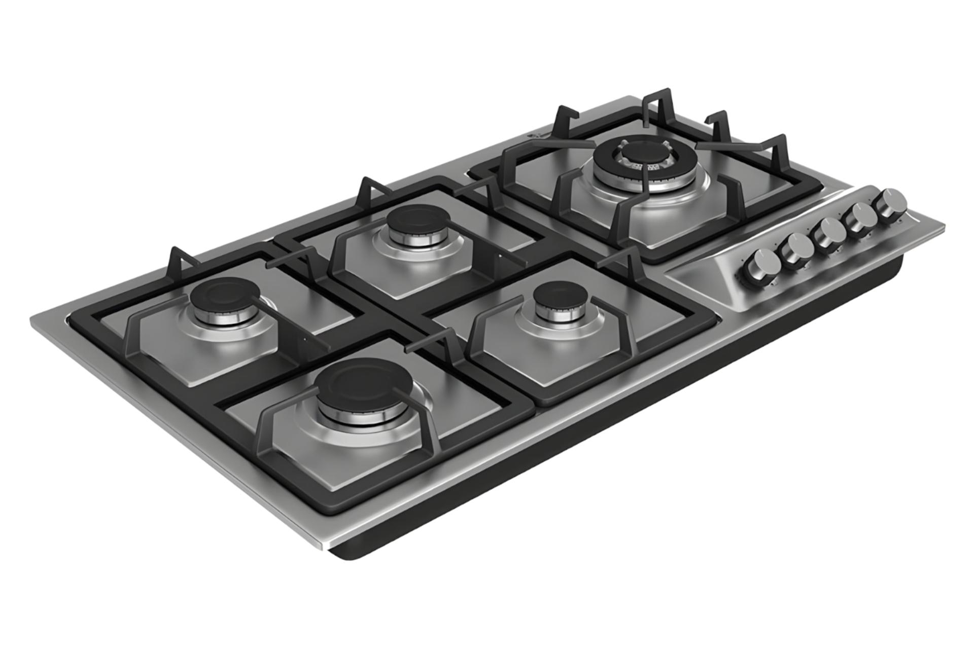 اجاق گاز صفحه ای و رومیزی سیمر Simer S 580 نمای چپ