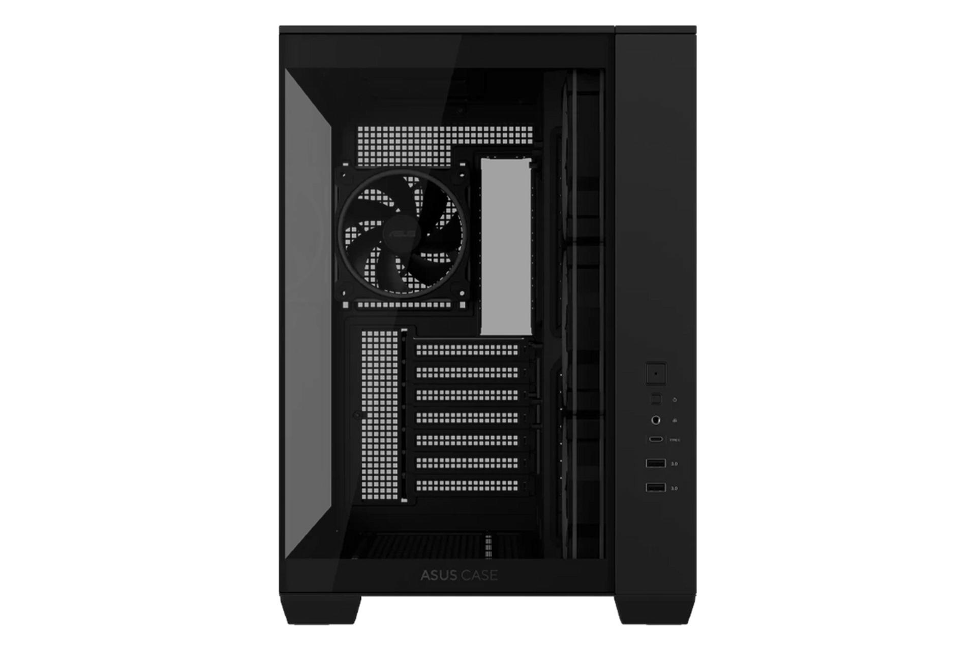 کیس کامپیوتر ایسوس A32 PLUS ARGB نمای جلو