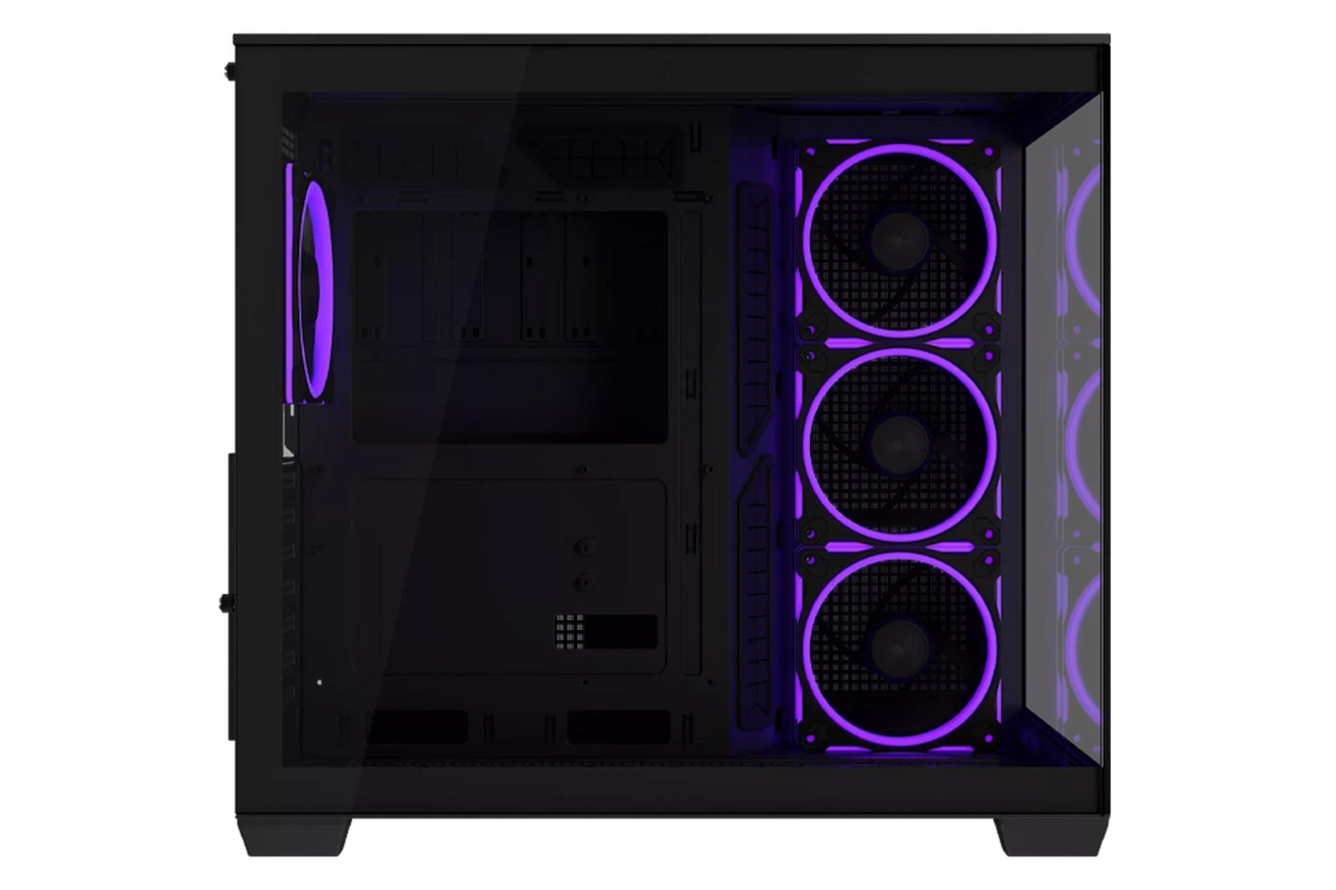 نمای کنار کیس کامپیوتر ایسوس A32 PLUS ARGB