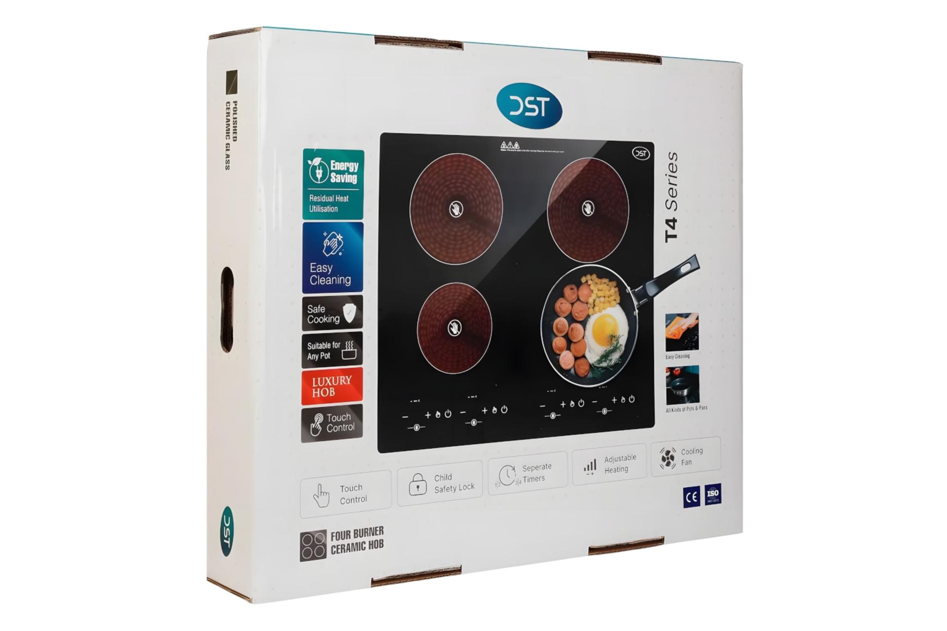 جعبه اجاق گاز صفحه ای و رومیزی دی اس تی DST T4-02