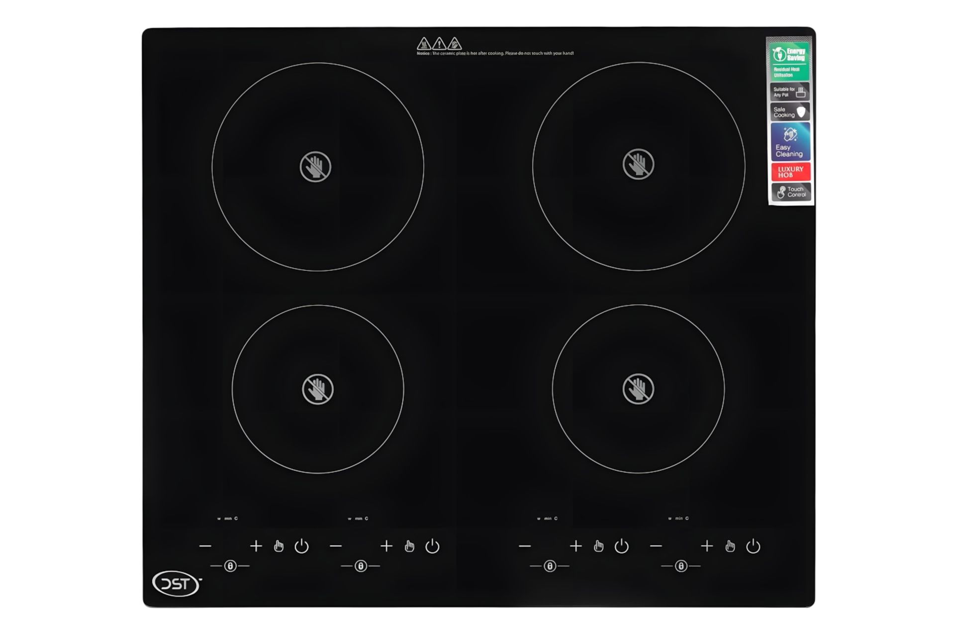 اجاق گاز صفحه ای و رومیزی دی اس تی DST T4-02