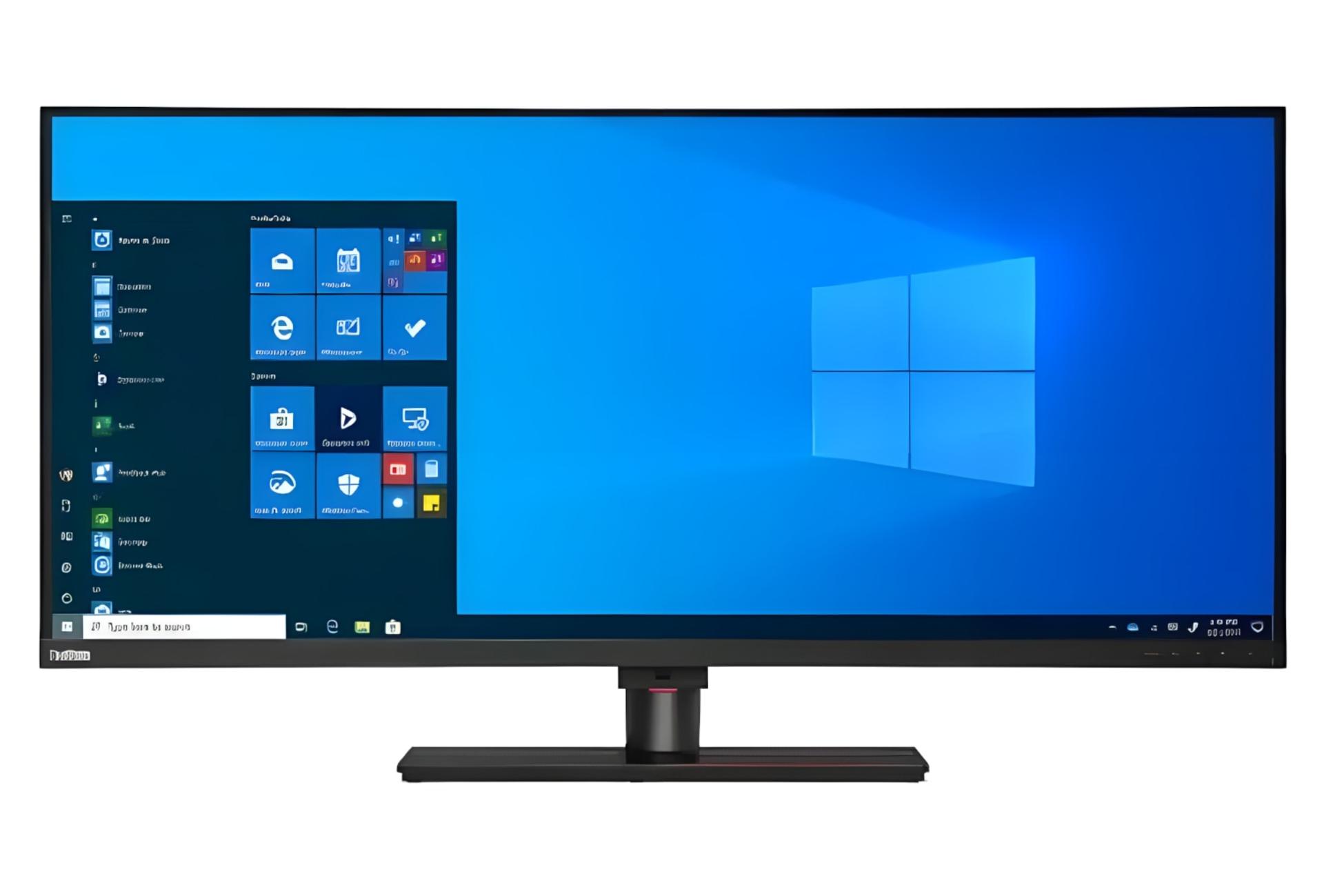 مانیتور لنوو Lenovo ThinkVision P40w-20 UW5K نمای جلو