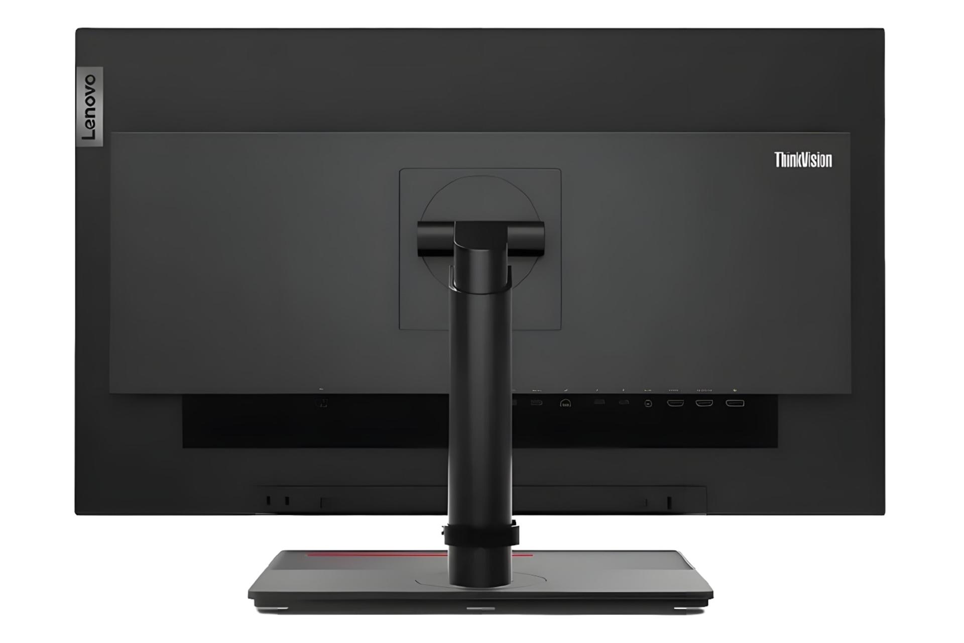 مانیتور لنوو Lenovo ThinkVision P27u-20 UHD نمای پشت