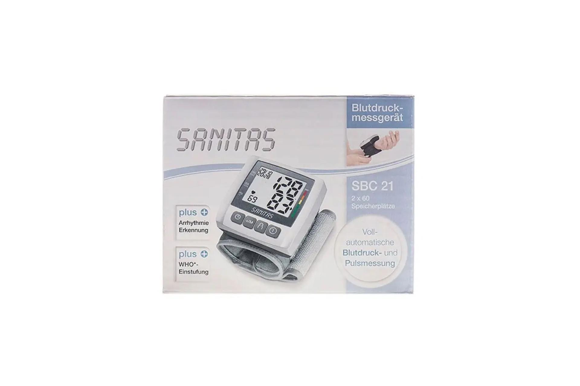 جعبه دستگاه فشارسنج سانیتاس SBC 21