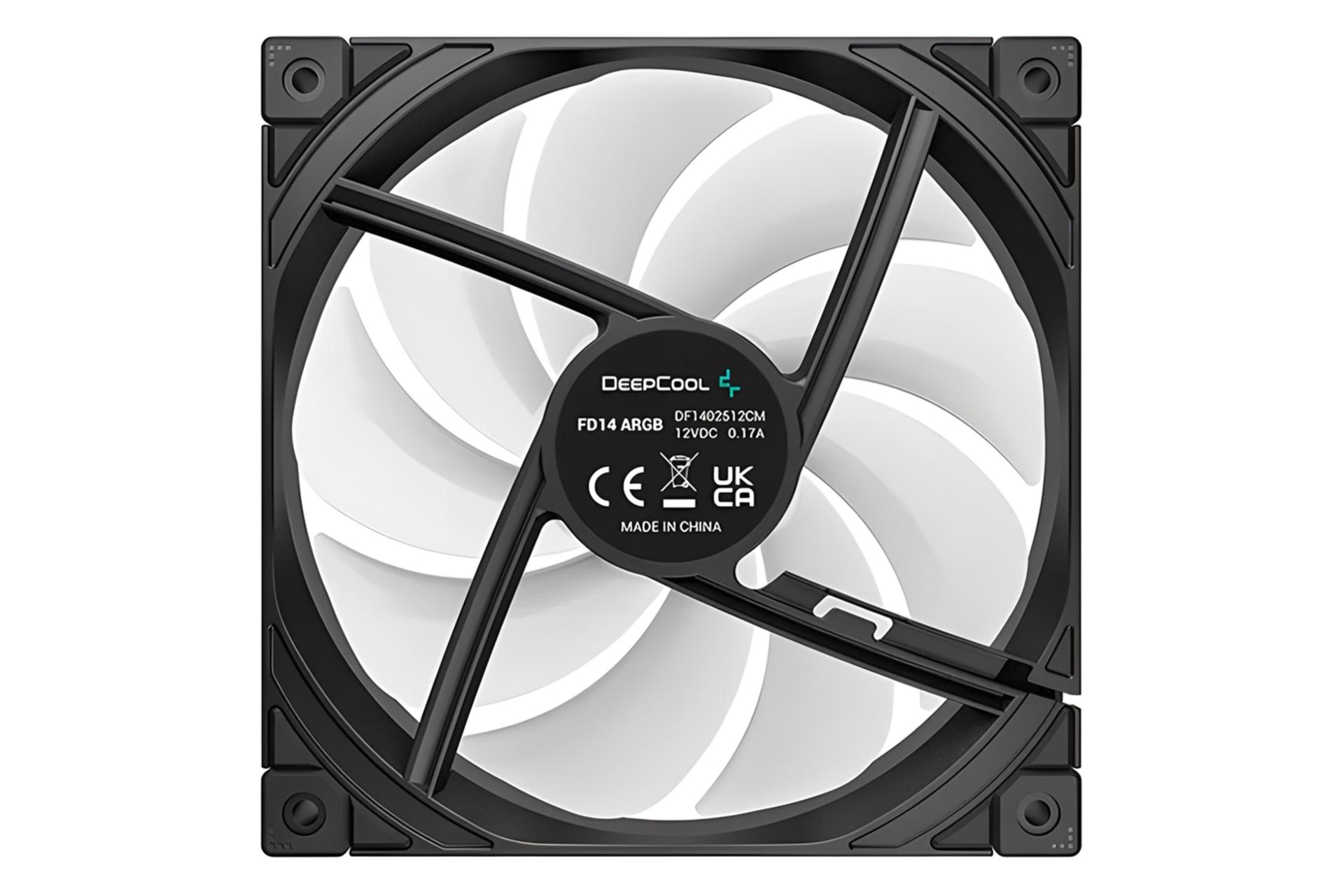 فن کیس دیپ کول DEEPCOOL FD14 ARGB نمای پشت