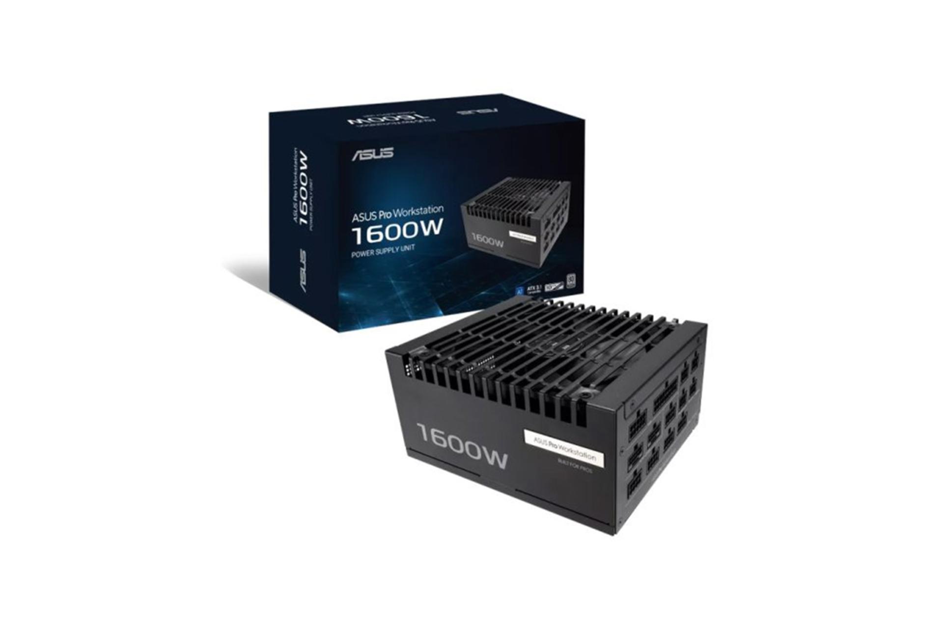 جعبه پاور کامپیوتر ایسوس Pro WS 1600W Platinum با توان 1600 وات