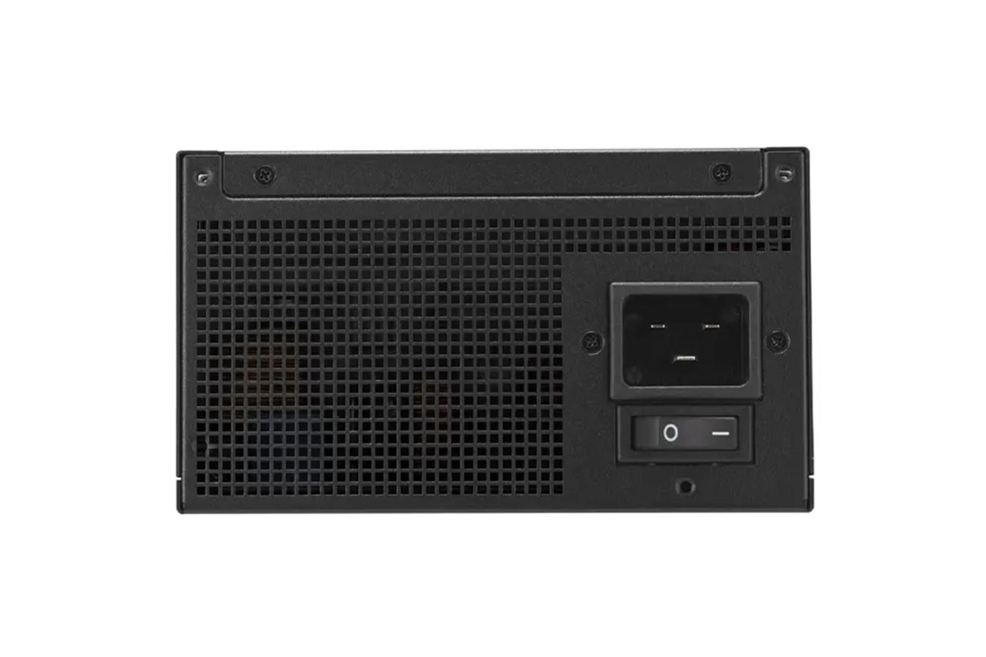 نمای پشت پاور کامپیوتر ایسوس Pro WS 1600W Platinum با توان 1600 وات