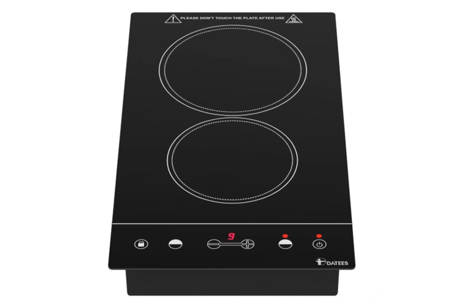 اجاق گاز صفحه‌ای داتیس Datees DGE 250 مشکی