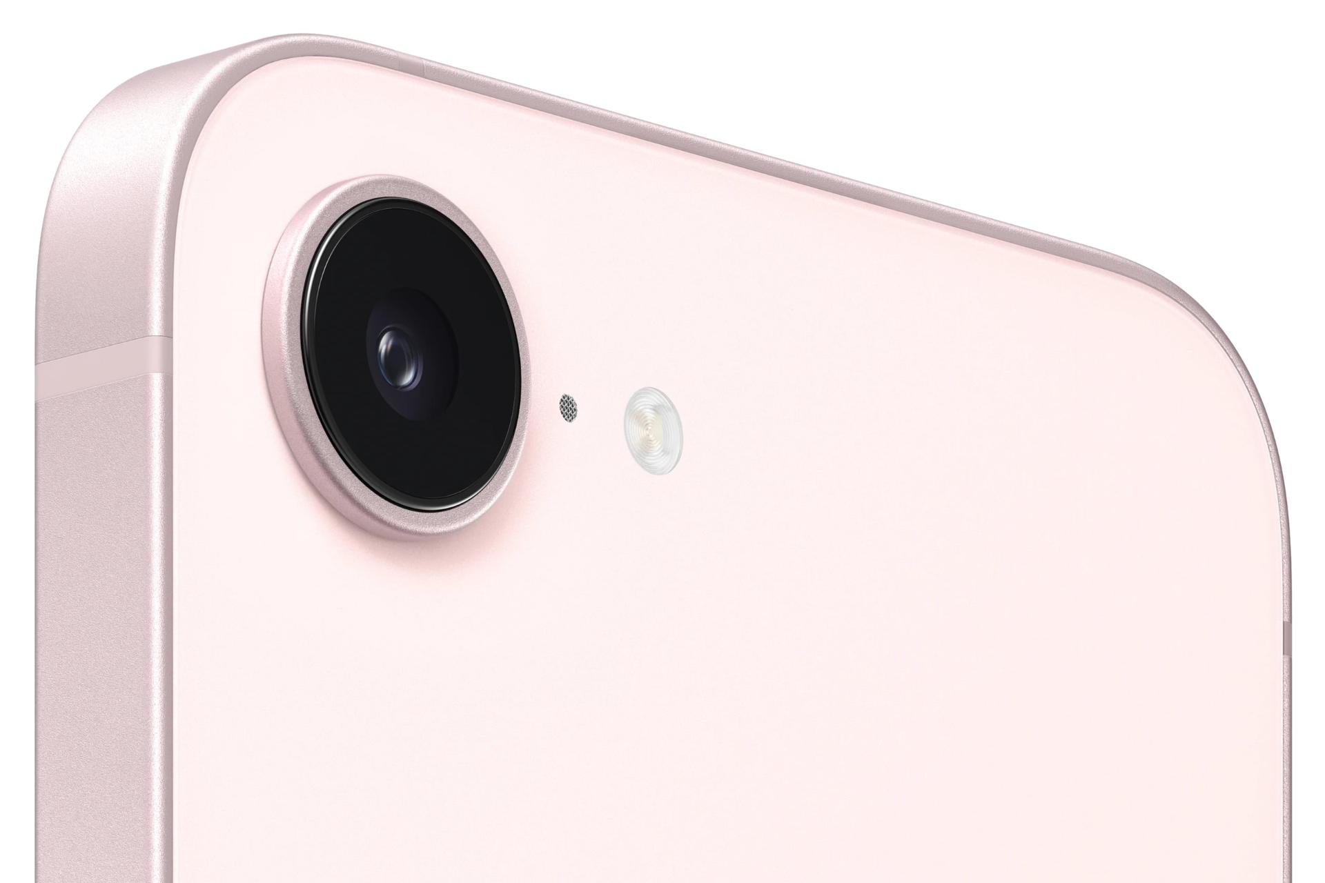 چینش دوربین گوشی موبایل آیفون 17e اپل صورتی روشن / Apple iPhone 17e