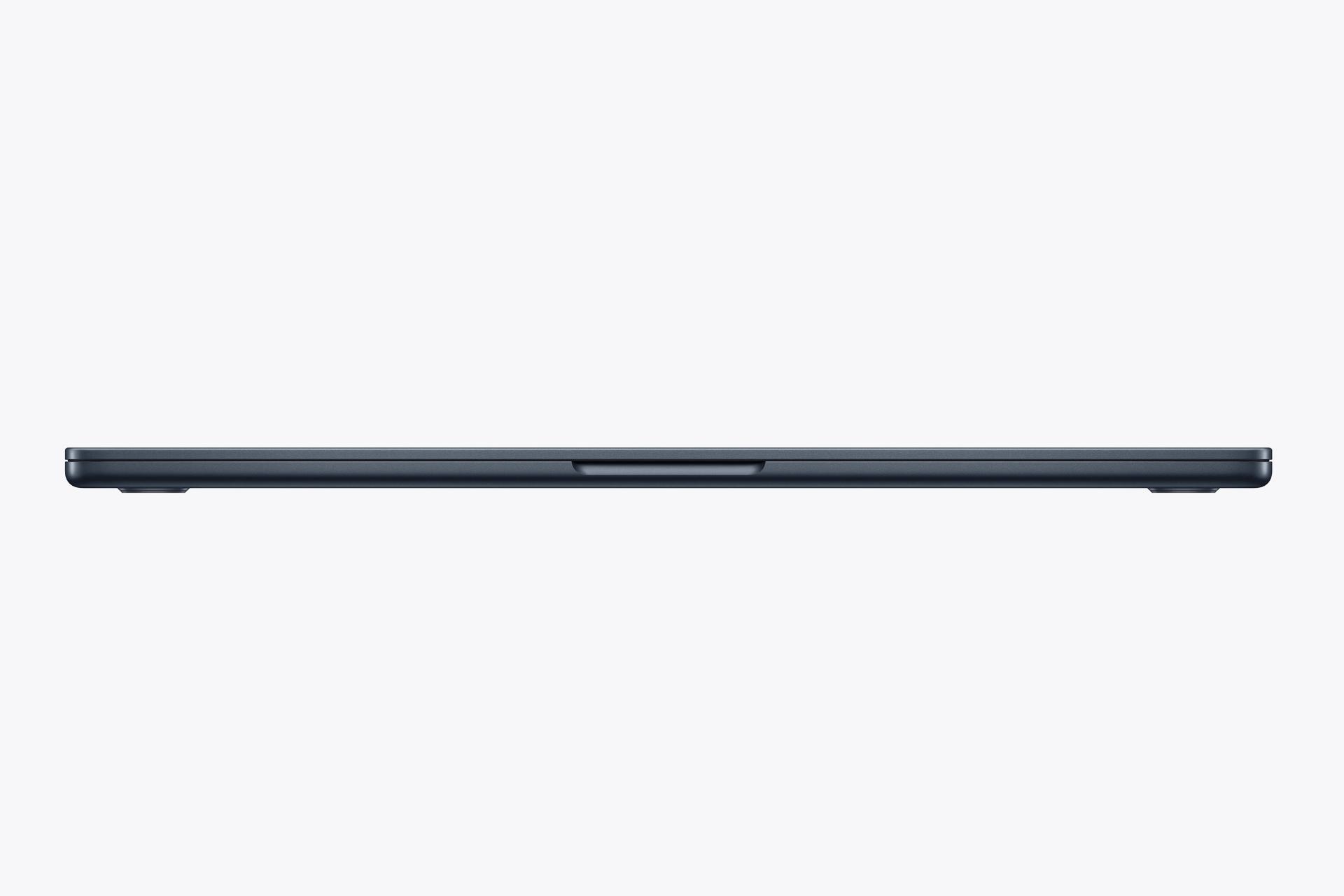 لپ تاپ اپل مک بوک ایر Apple MacBook Air 15 2026 نمای جلو و بسته شده