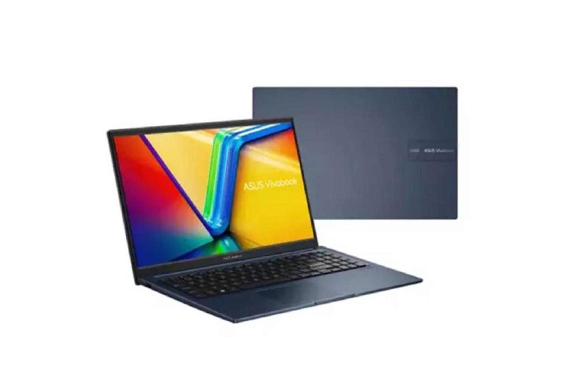 لپ تاپ ایسوس ASUS VivoBook 15 F1502VA نمای جلو و پشت