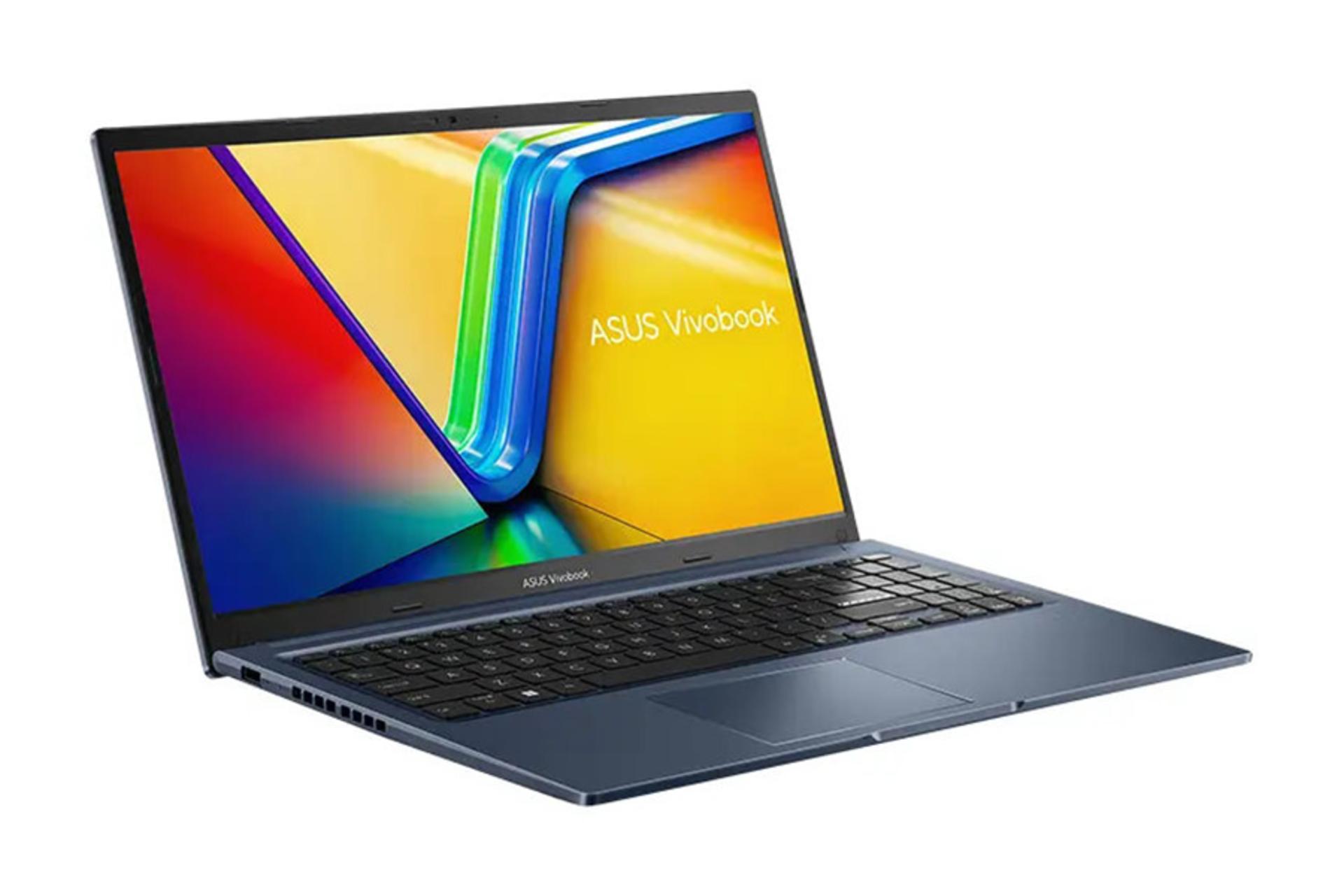 لپ تاپ ایسوس ASUS VivoBook 15 F1502VA نمای جلو و چپ