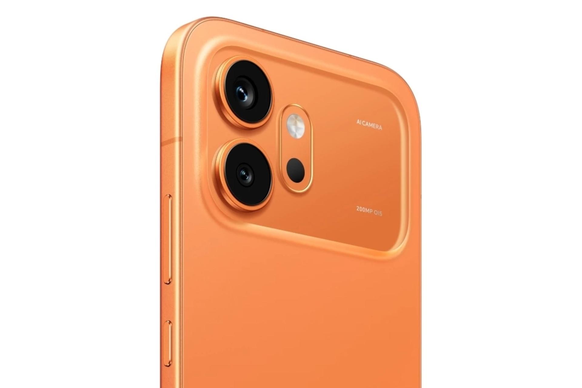 چینش دوربین گوشی موبایل آنر 600 نارنجی / HONOR 600