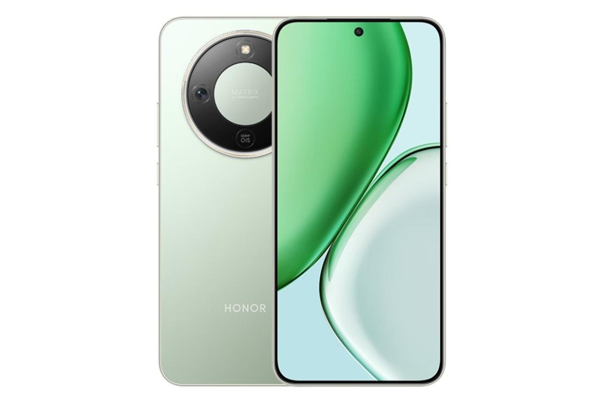 پنل جلو و پشت گوشی موبایل آنر X70 رفرش ادیشن سبز / HONOR X70 Refresh Edition