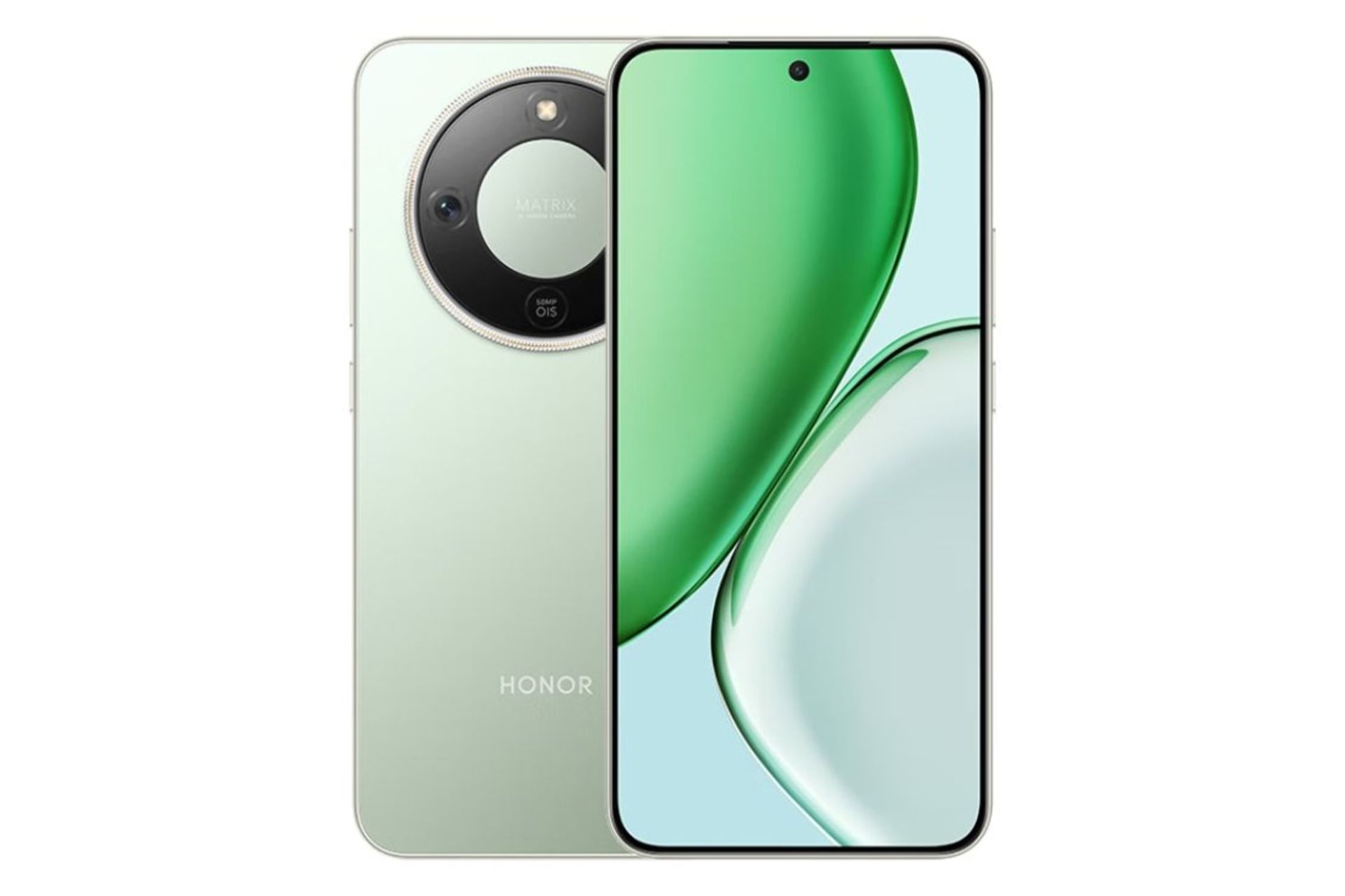 پنل جلو و پشت گوشی موبایل آنر X70 رفرش ادیشن سبز / HONOR X70 Refresh Edition