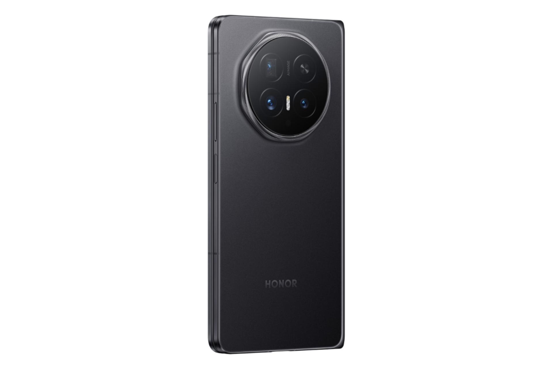 پنل پشت و چینش دوربین گوشی موبایل آنر مجیک V6 مشکی / HONOR Magic V6