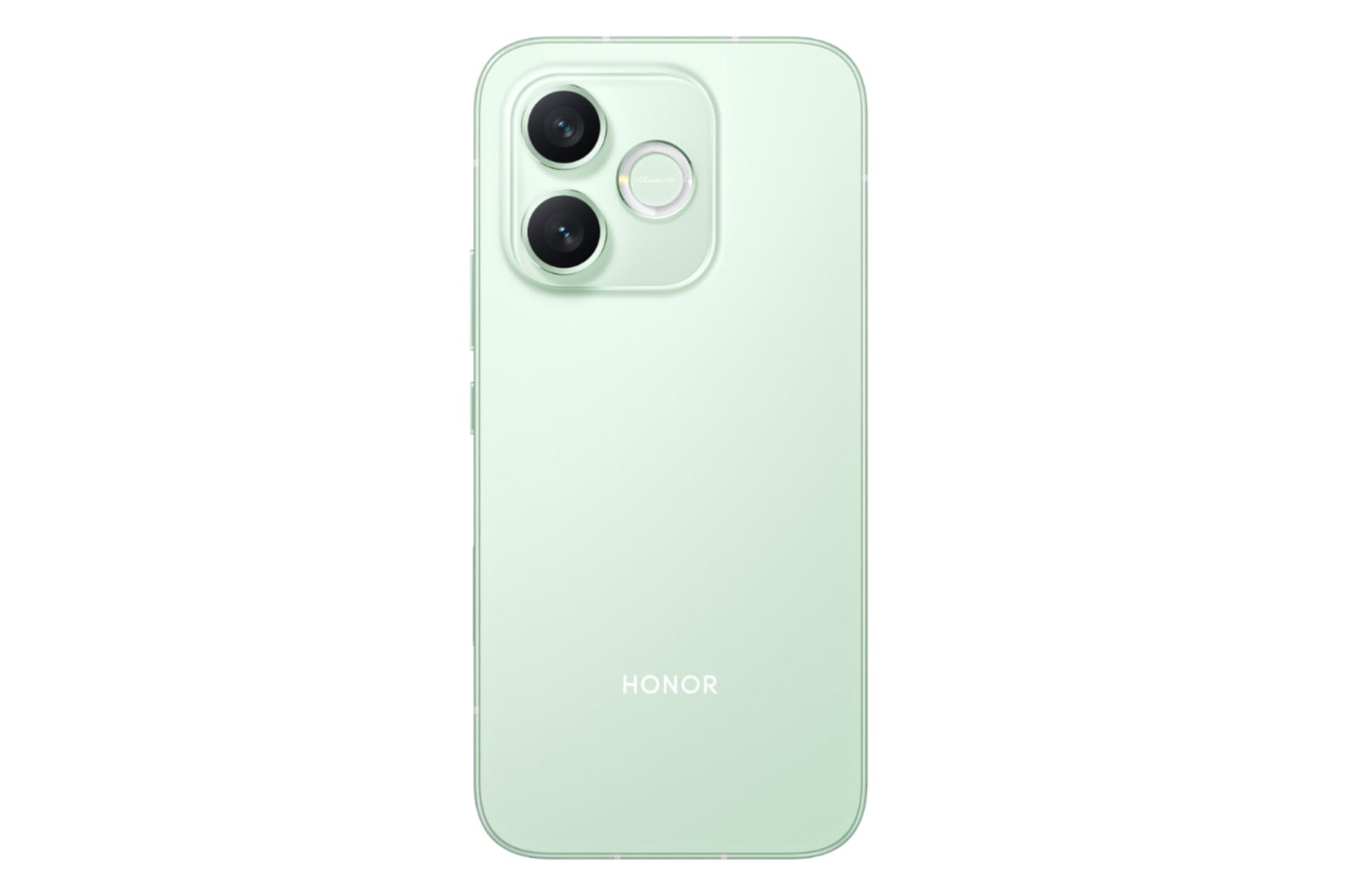 پنل پشت و چینش دوربین گوشی موبایل آنر X80i سبز / HONOR X80i