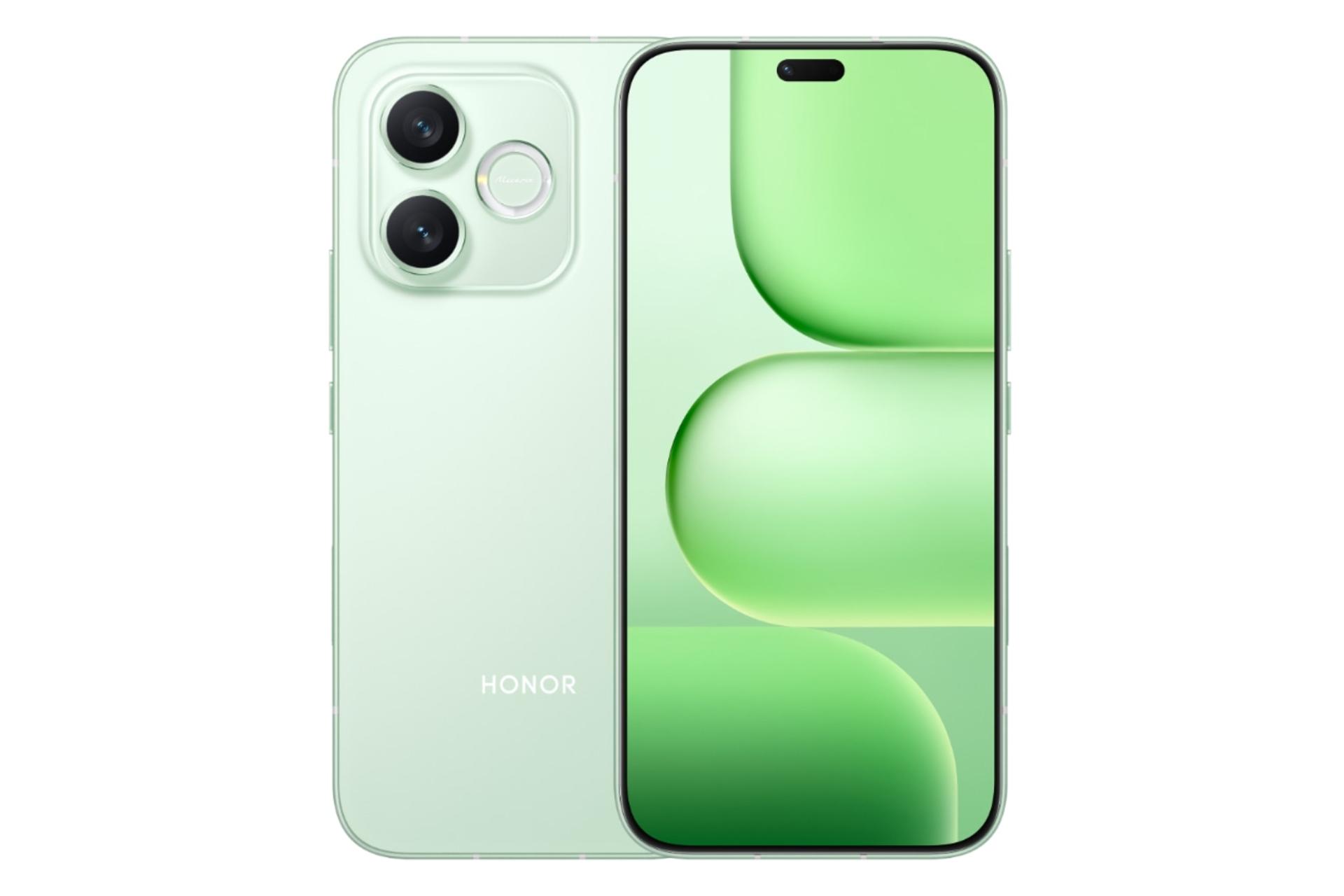 پنل جلو و پشت گوشی موبایل آنر X80i سبز / HONOR X80i
