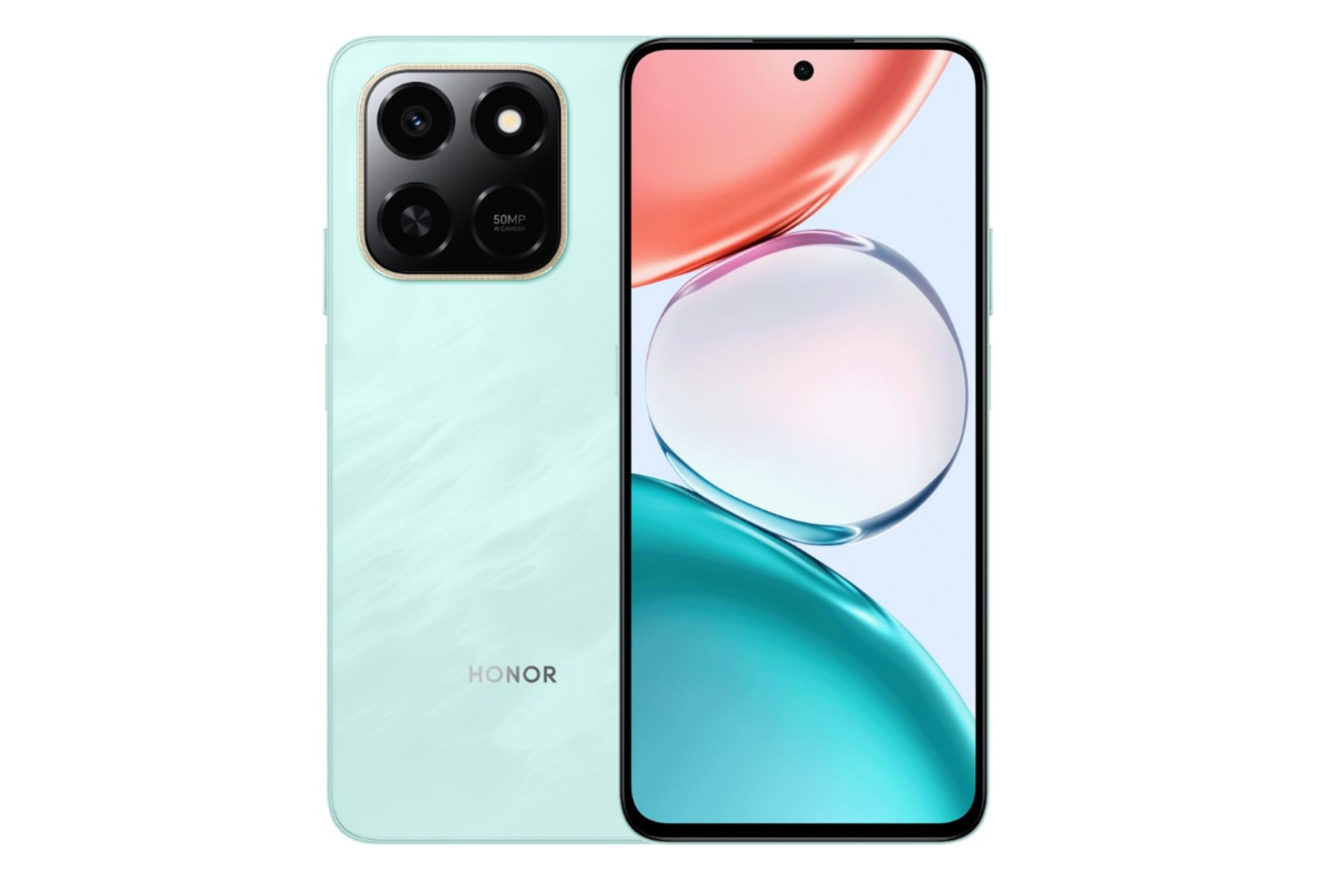 پنل جلو و پشت گوشی موبایل آنر پلی 80 پرو فیروزه ای / HONOR Play 80 Pro