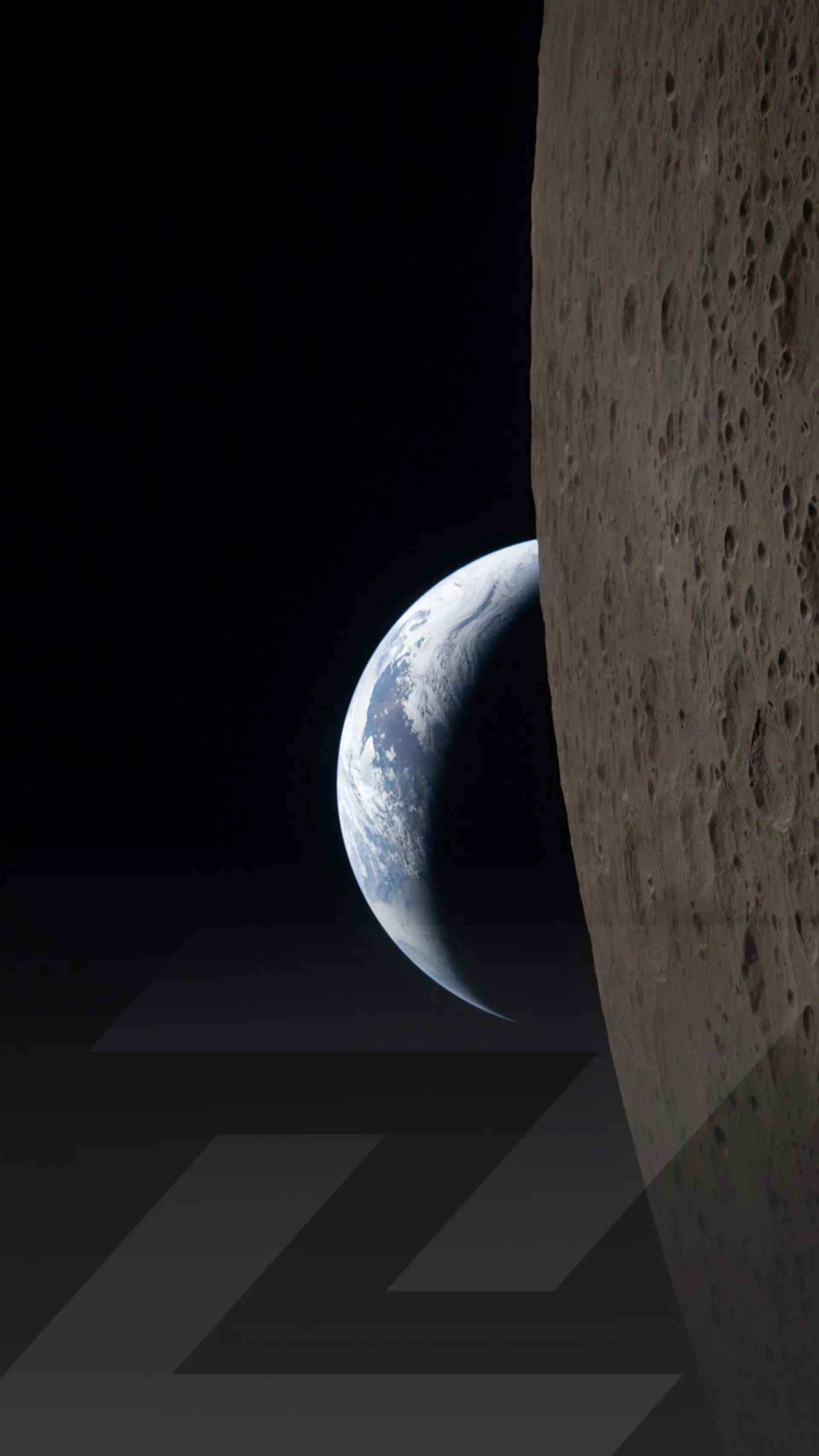 غروب زمین از نگاه فضانوردان آرتمیس ۲