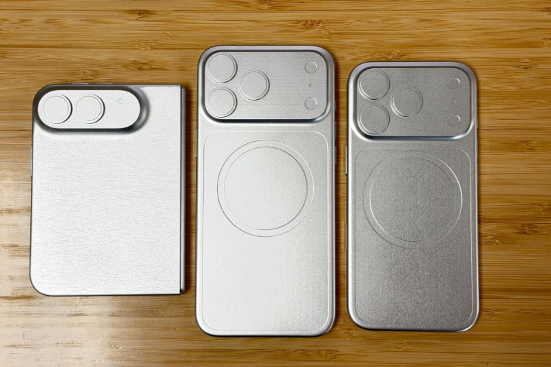 جدیدترین گوشی‌های اپل؛ تصاویر لورفته از ماکت‌های آیفون ۱۸ پرو مکس و آیفون اولترا را ببینید