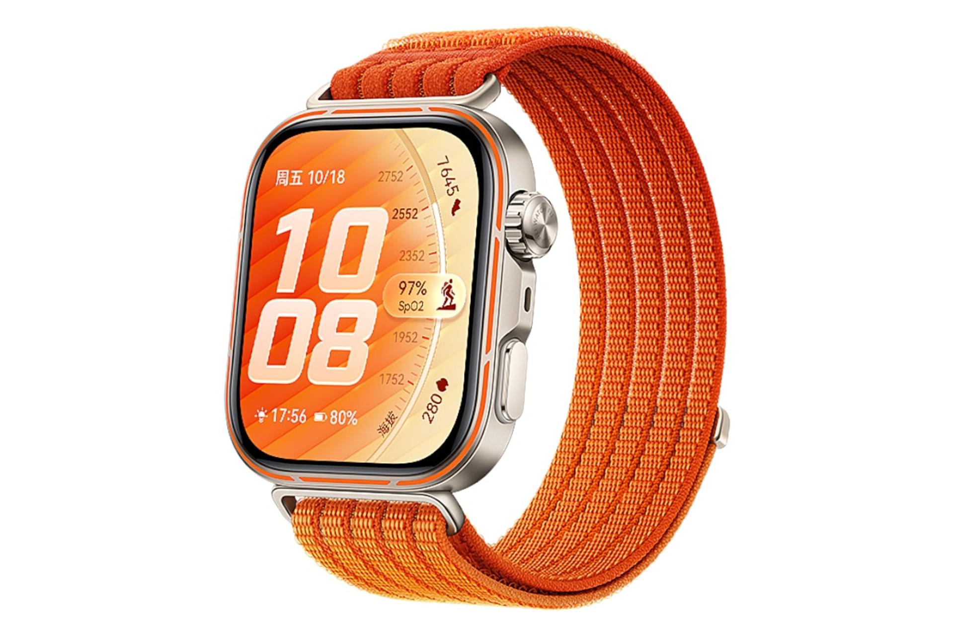 ساعت هوشمند هواوی واچ فیت 5 پرو نارنجی / Huawei Watch Fit 5 Pro