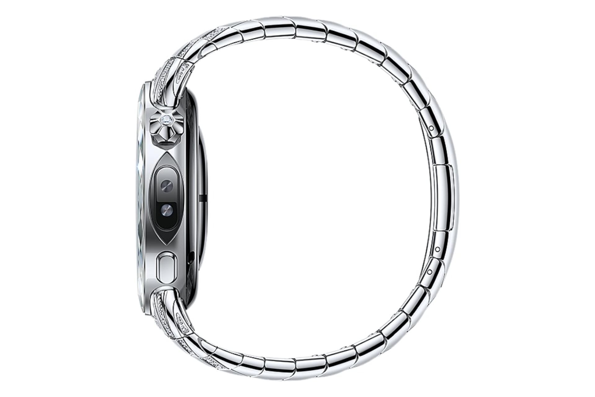 ساعت هوشمند هواوی واچ Huawei Watch Ultimate Star Diamond Edition از نمای راست